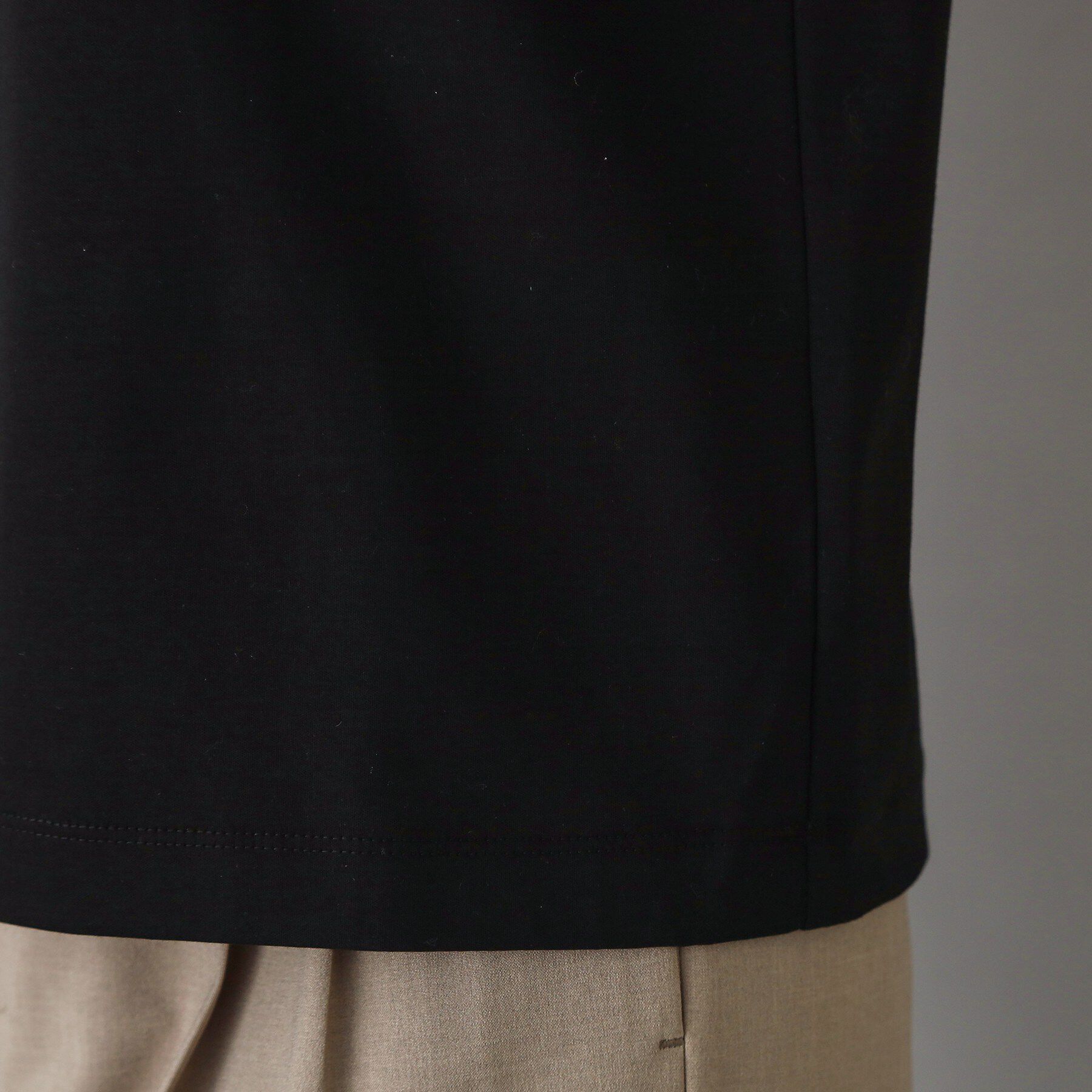 DRESSTERIOR「【接触冷感／抗菌防臭／消臭】アイスクリアBonsoirロゴTシャツ」|Tシャツ・カットソー|