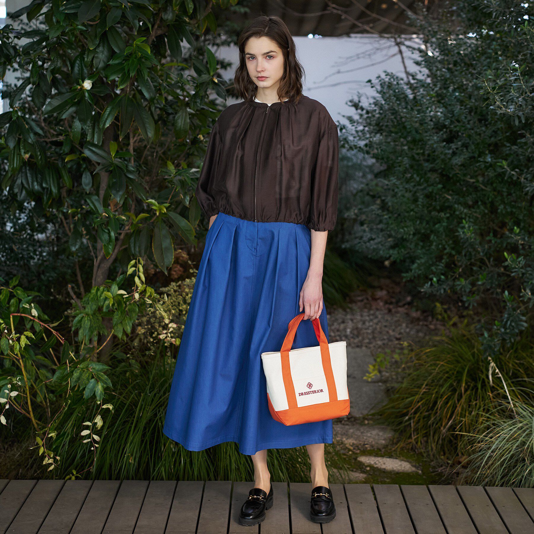 DRESSTERIOR「ウォッシャブルシアードロストブルゾン」|ブルゾン・スタジャン|