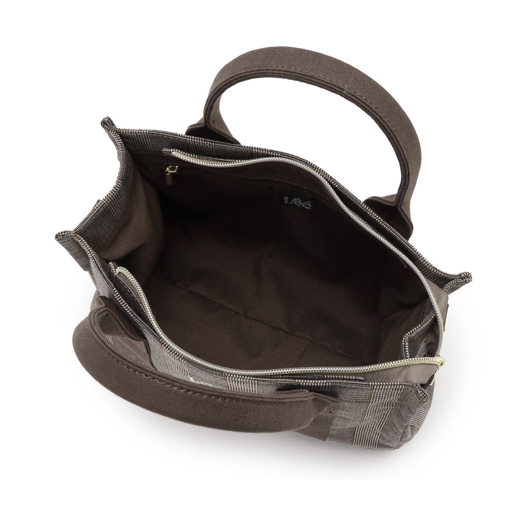 grove「【Lee別注】スクエア2WAYチェックトート」|トートバッグ|