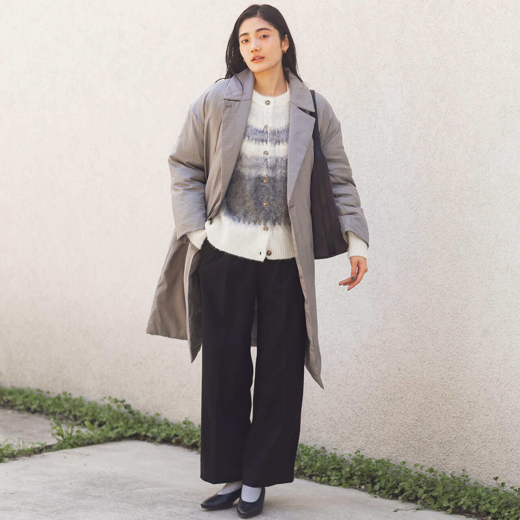 grove「フロントビットカルゼワイドパンツ」|その他|