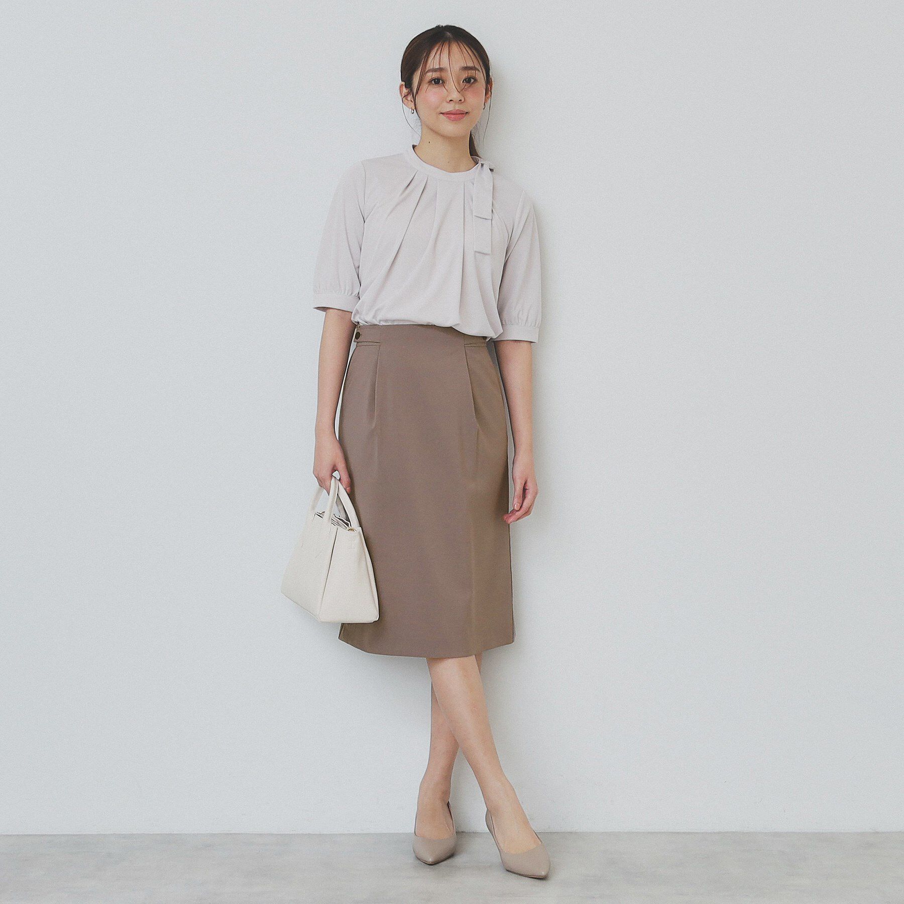 index「ストレッチセミタイトスカート/セットアップ対応【洗濯機洗い可/抗ピル】」|スカート|