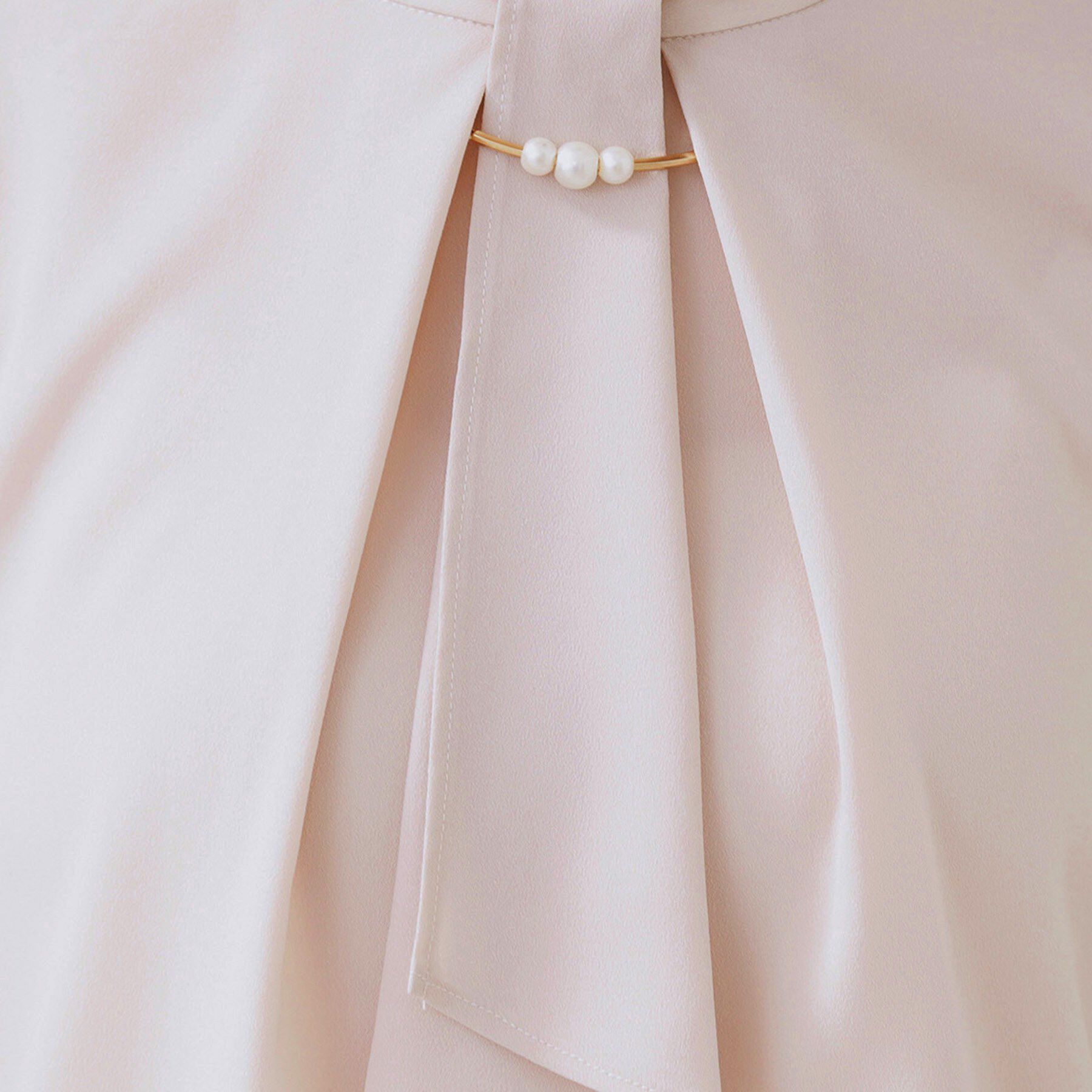 index「ボウタイタックブラウス【洗濯機OK/防シワ】《XS～3L》」|シャツ・ブラウス|