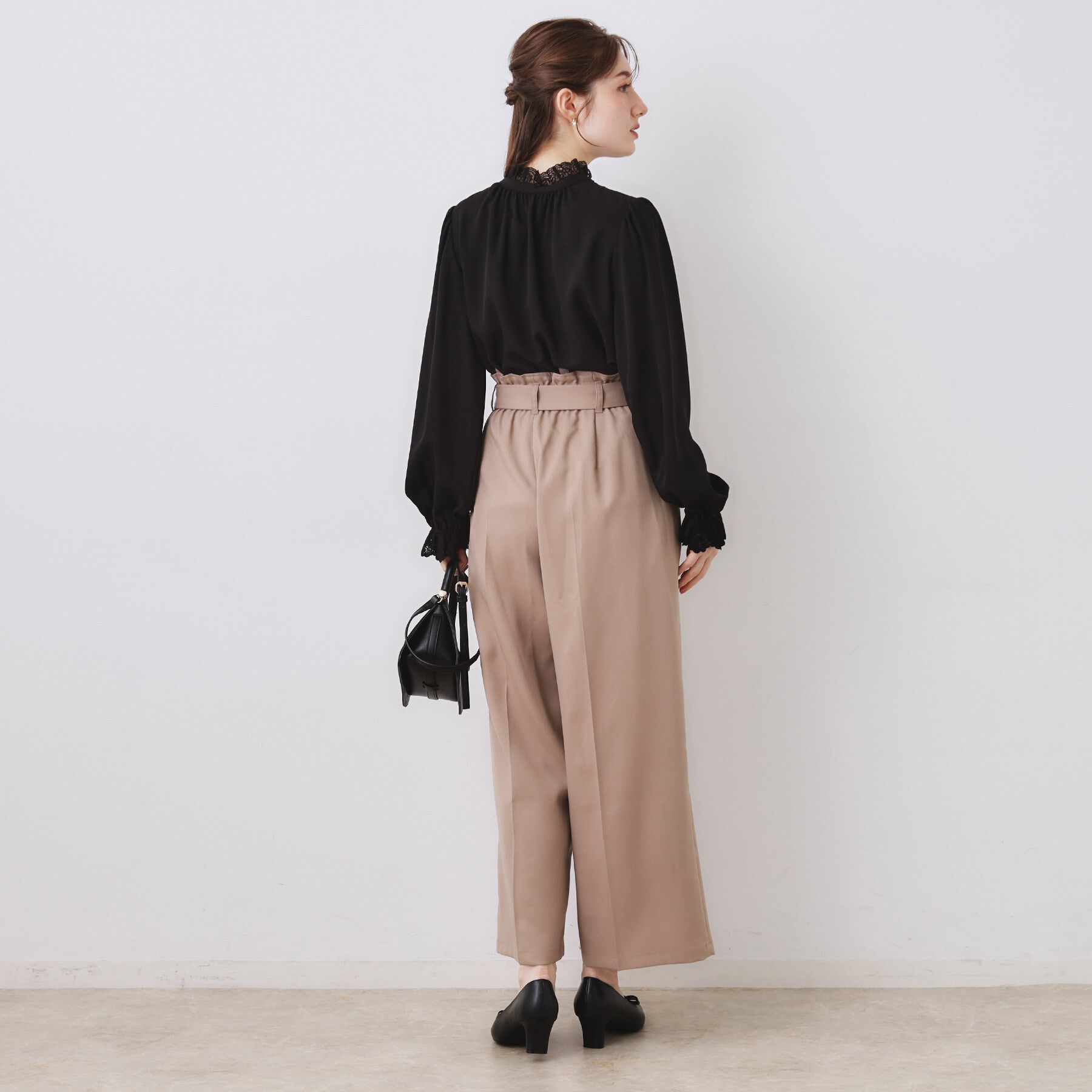 Couture broach「【2WAY・ハレの日・通勤】エンブロレースブラウス」|シャツ・ブラウス|