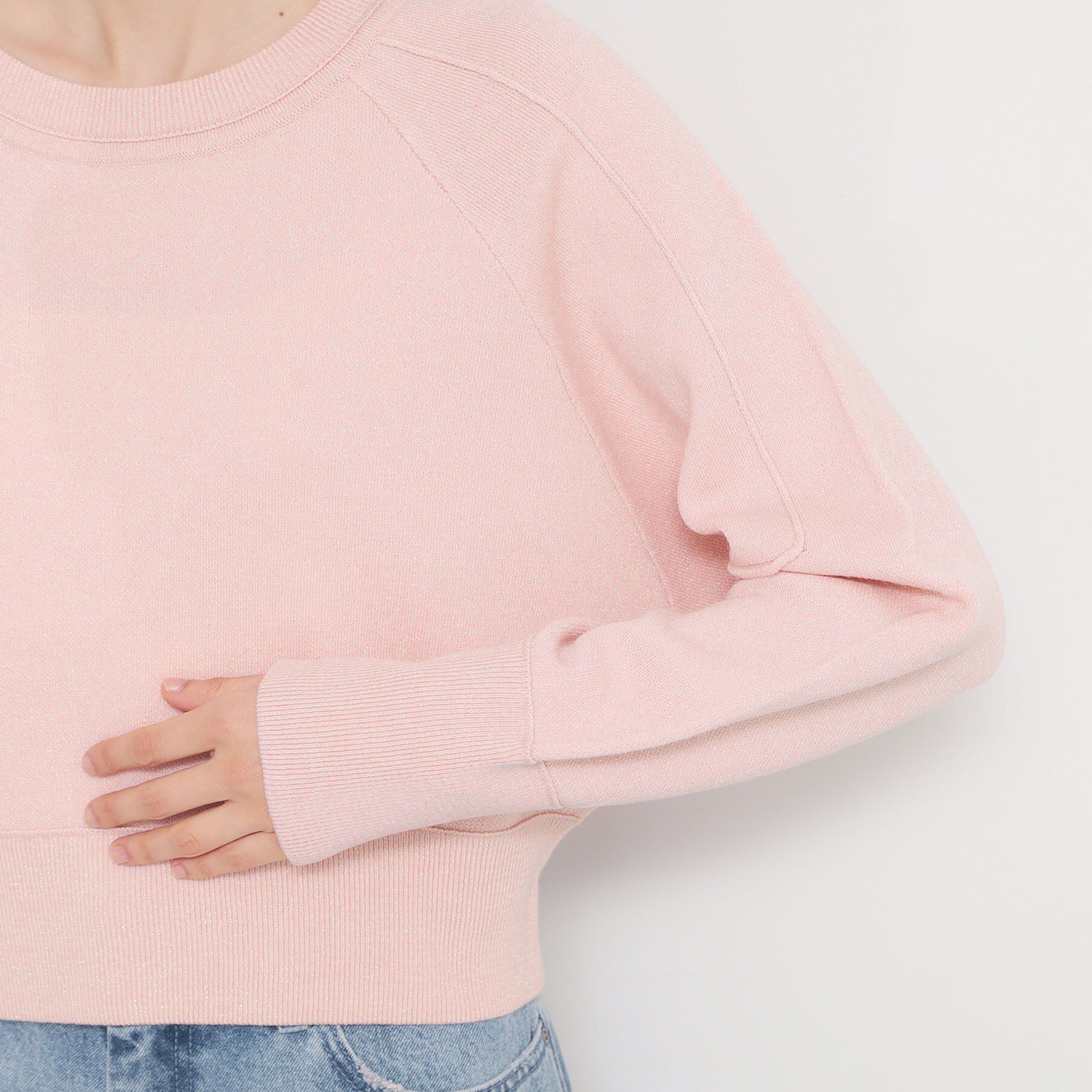 THE SHOP TK「【着丈が選べる】スウェットライクラメジャカードニット」|ニット・セーター|