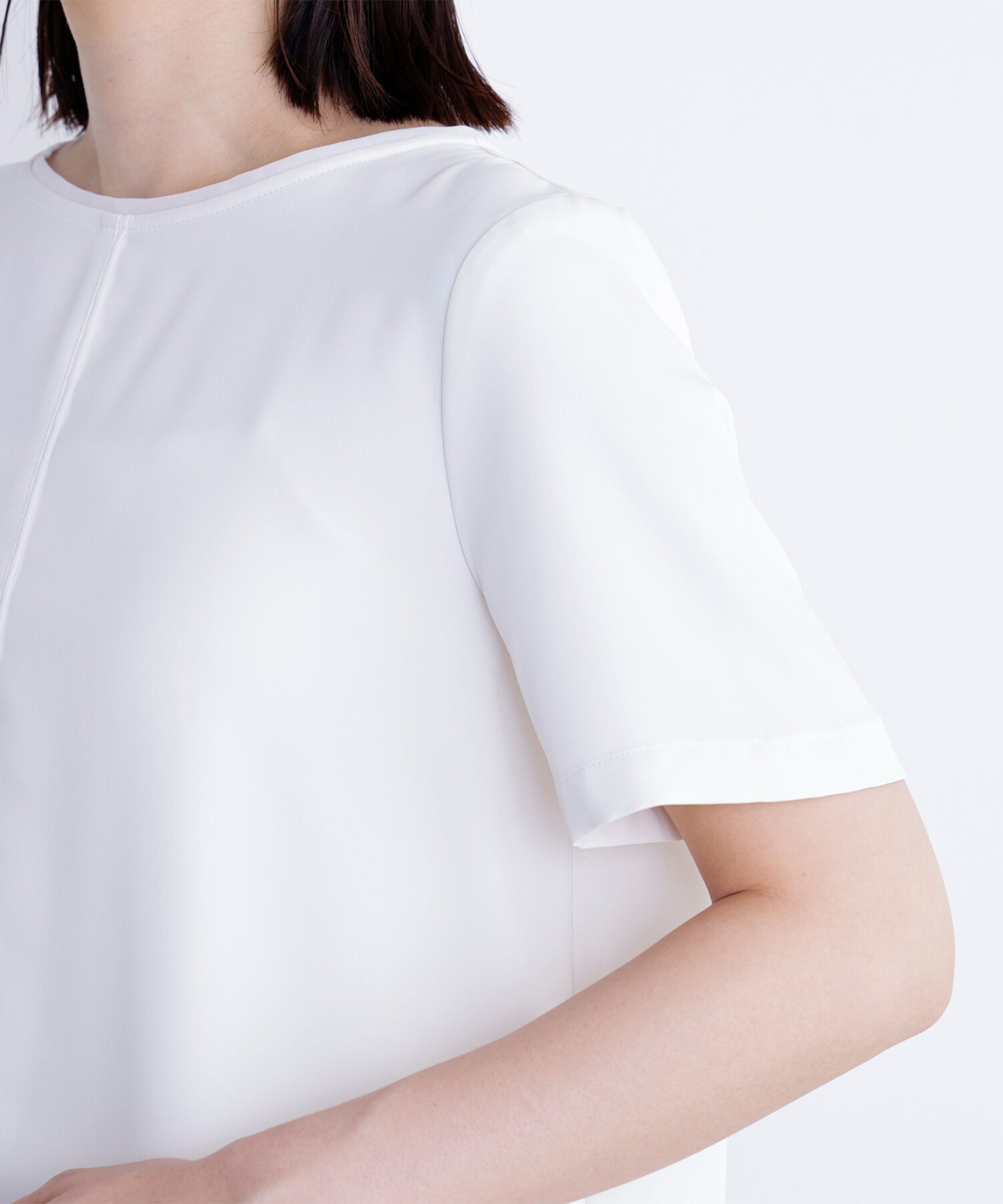  「シフォンラインTブラウス」|シャツ・ブラウス|