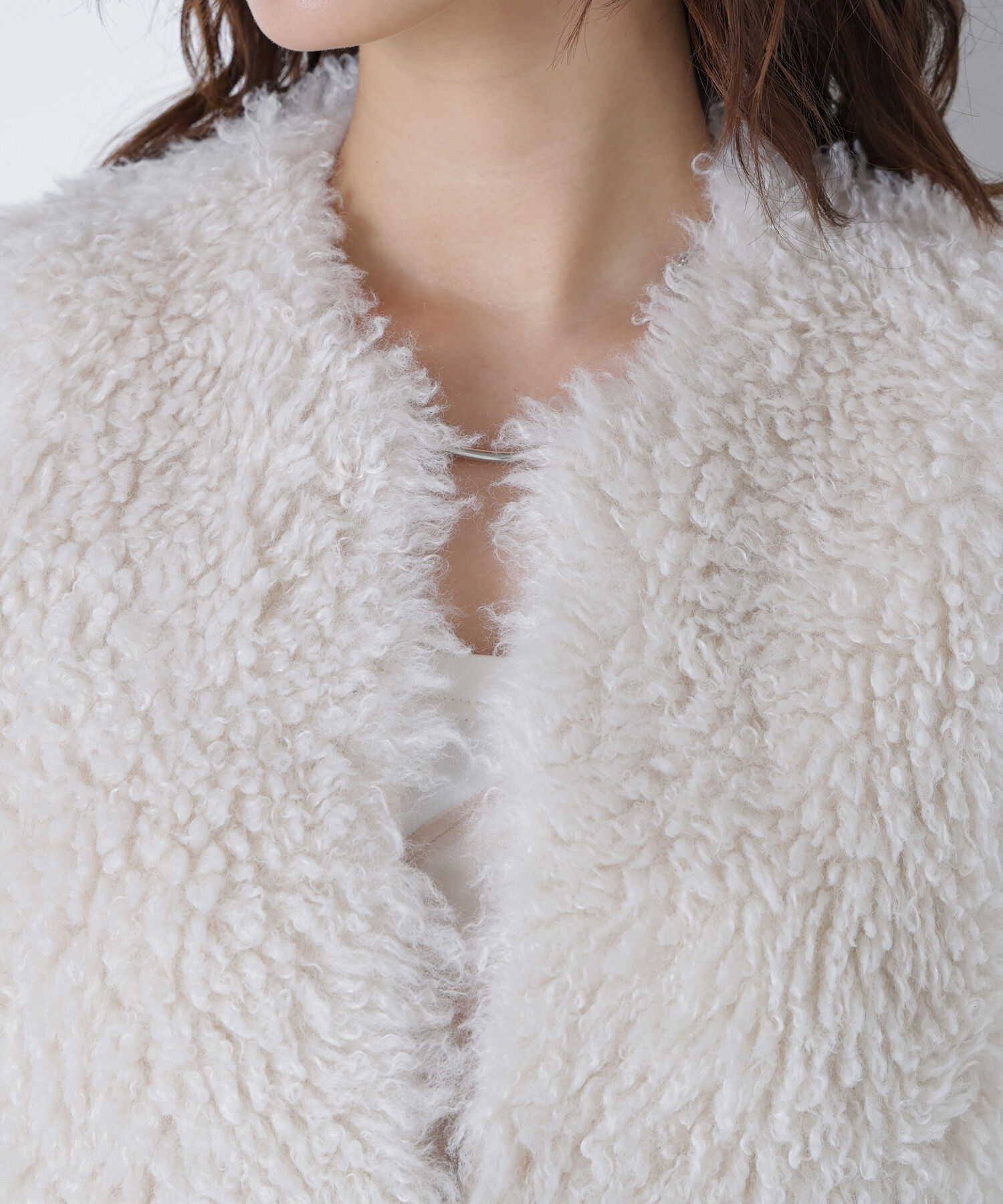  「カーリーフェイクファージレ」|ブルゾン・スタジャン|