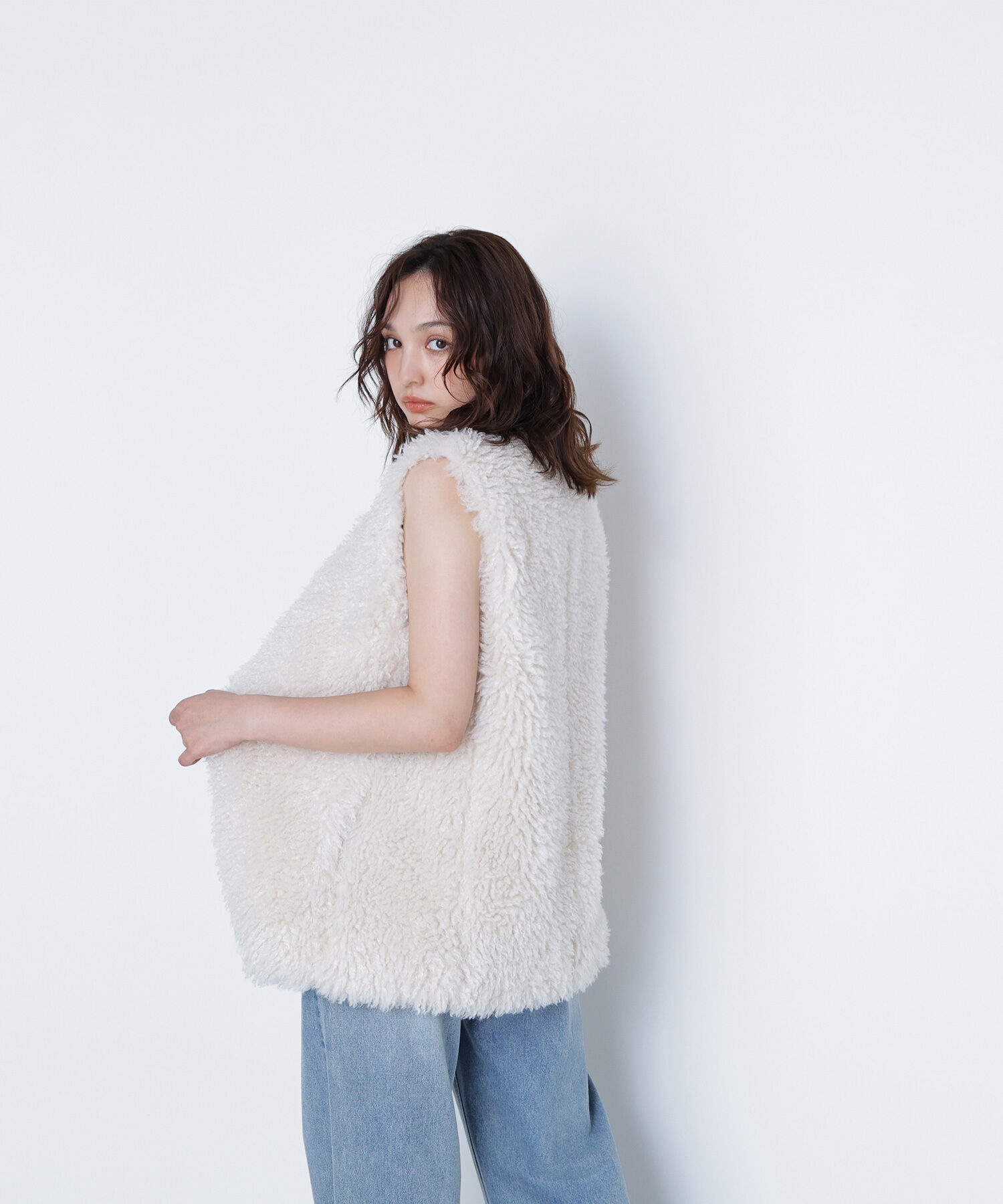  「カーリーフェイクファージレ」|ブルゾン・スタジャン|