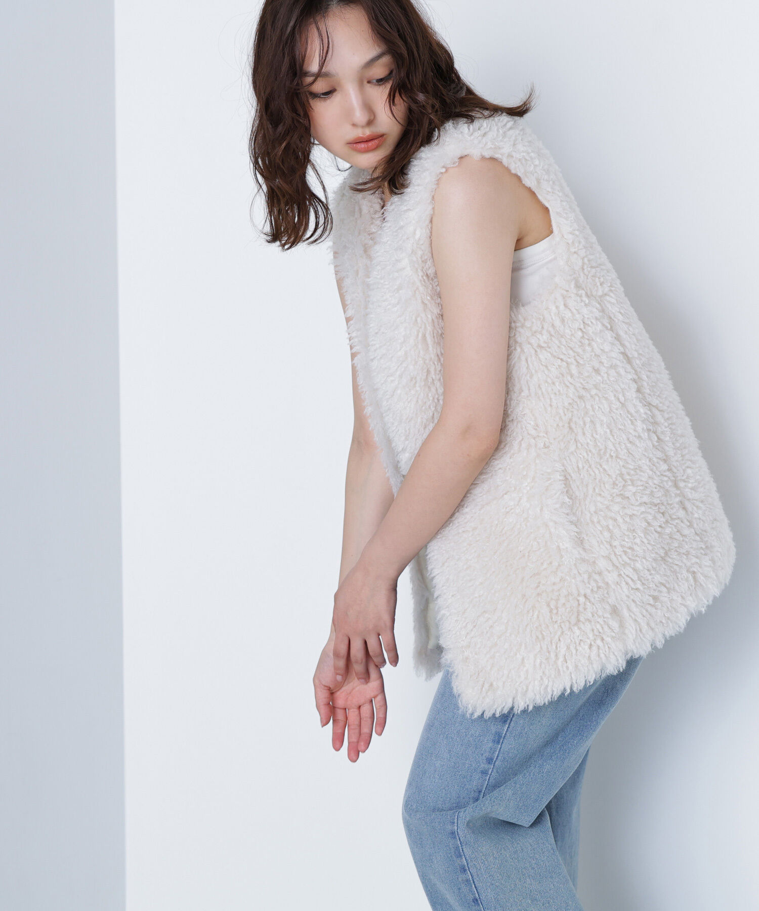  「カーリーフェイクファージレ」|ブルゾン・スタジャン|