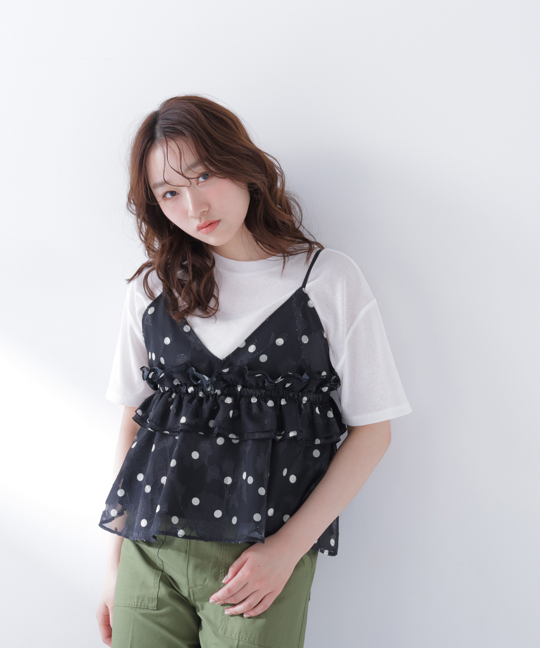  「〈N.〉ドットキャミビスチェ」|シャツ・ブラウス|