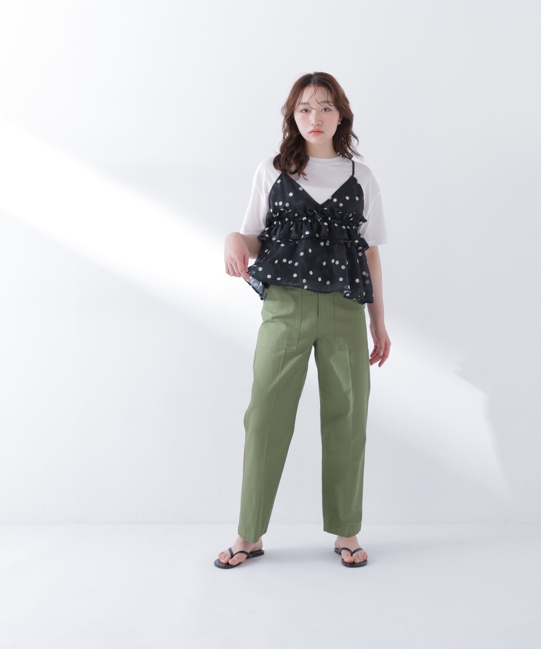  「〈N.〉ドットキャミビスチェ」|シャツ・ブラウス|