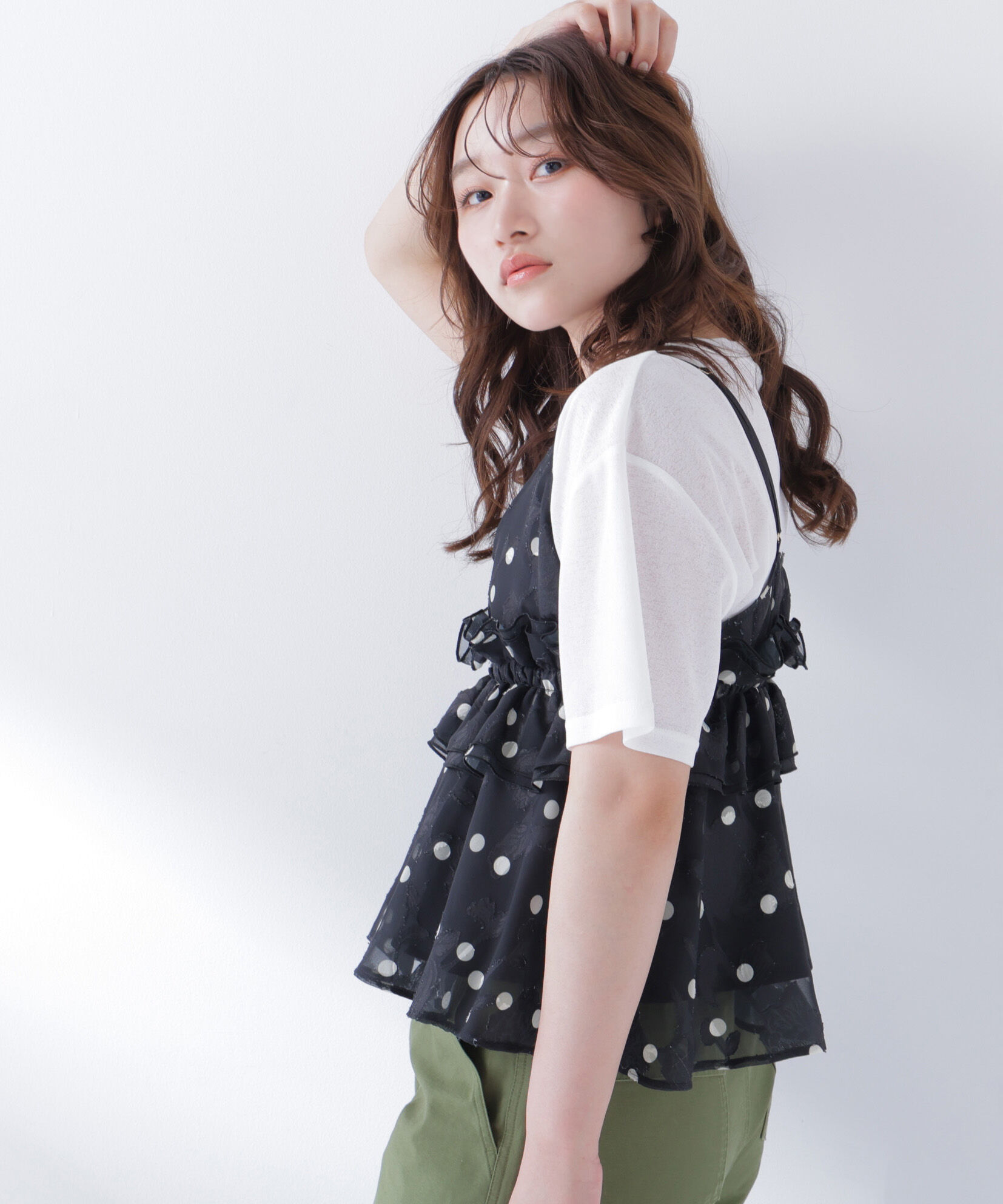  「〈N.〉ドットキャミビスチェ」|シャツ・ブラウス|