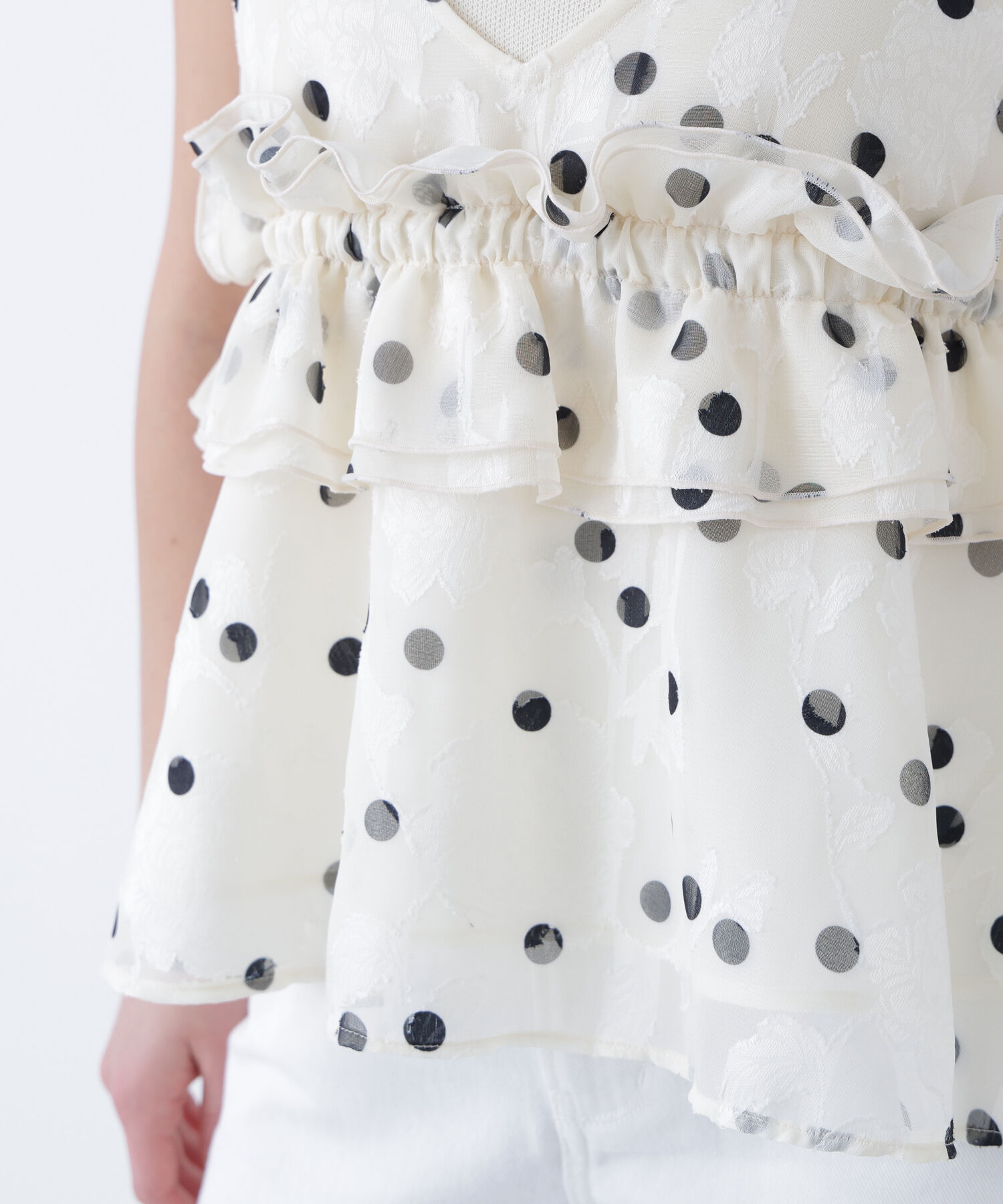  「〈N.〉ドットキャミビスチェ」|シャツ・ブラウス|