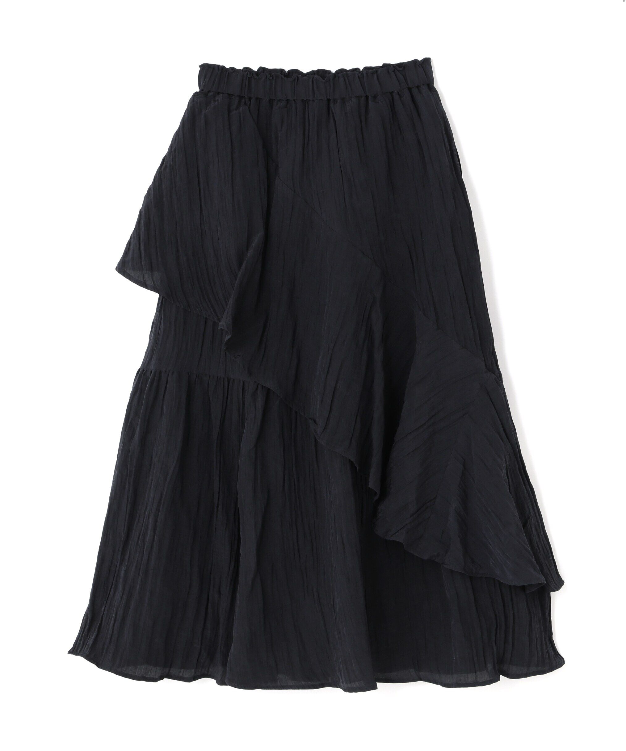  「ワッシャーランダムティアードスカート」|スカート|