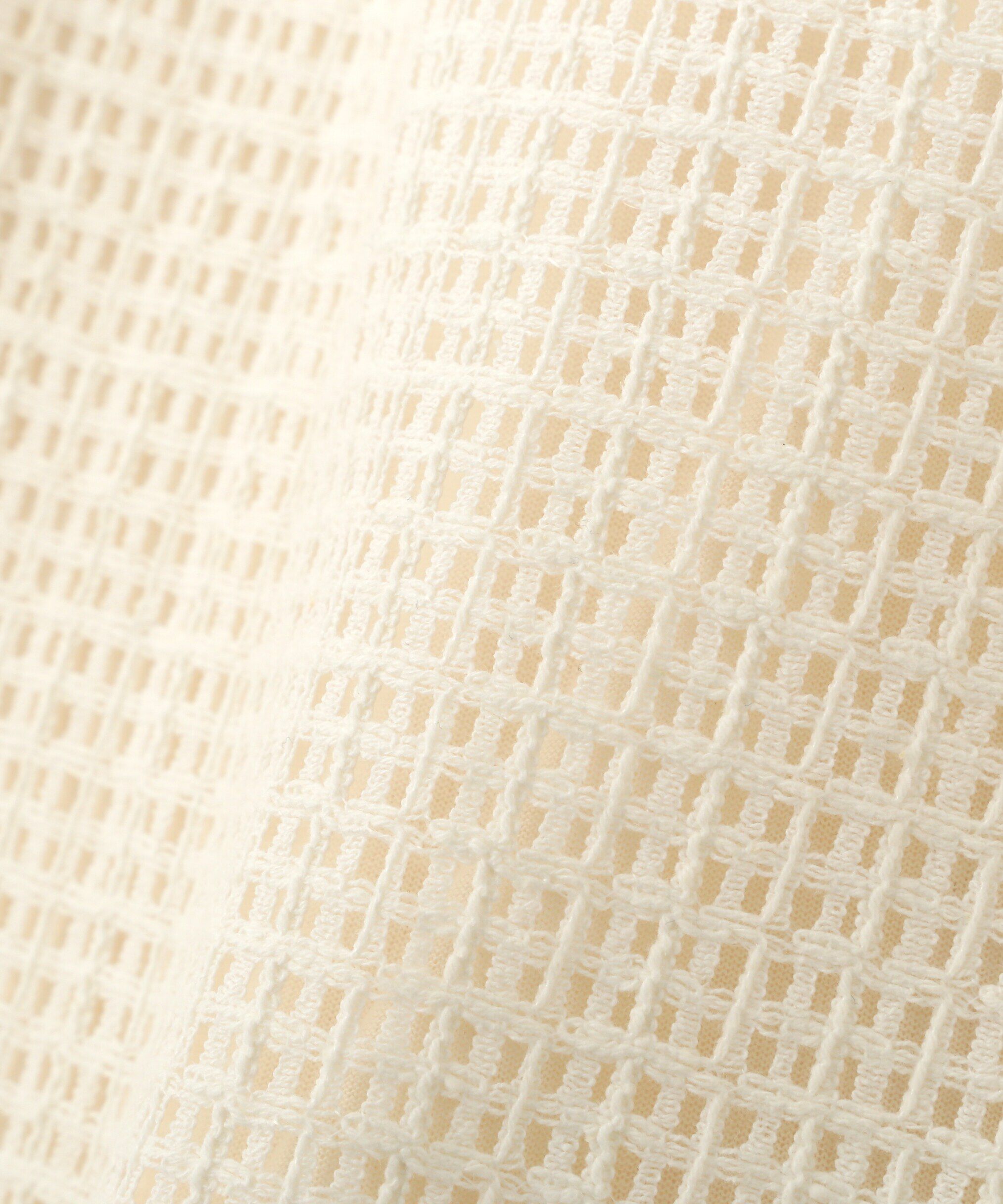  「レイヤードメッシュナロースカート」|スカート|