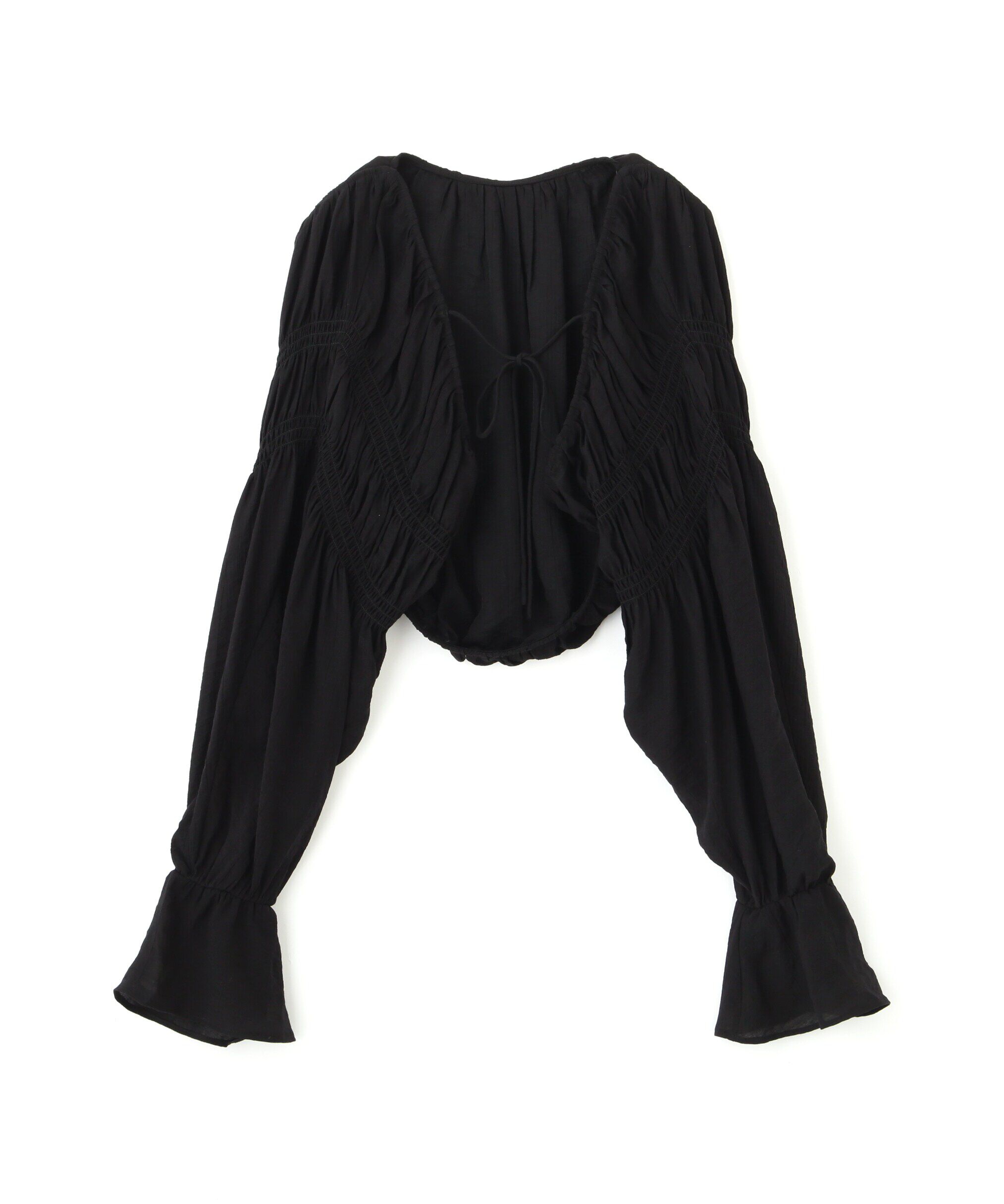  「ショート丈ボレロブラウス」|シャツ・ブラウス|