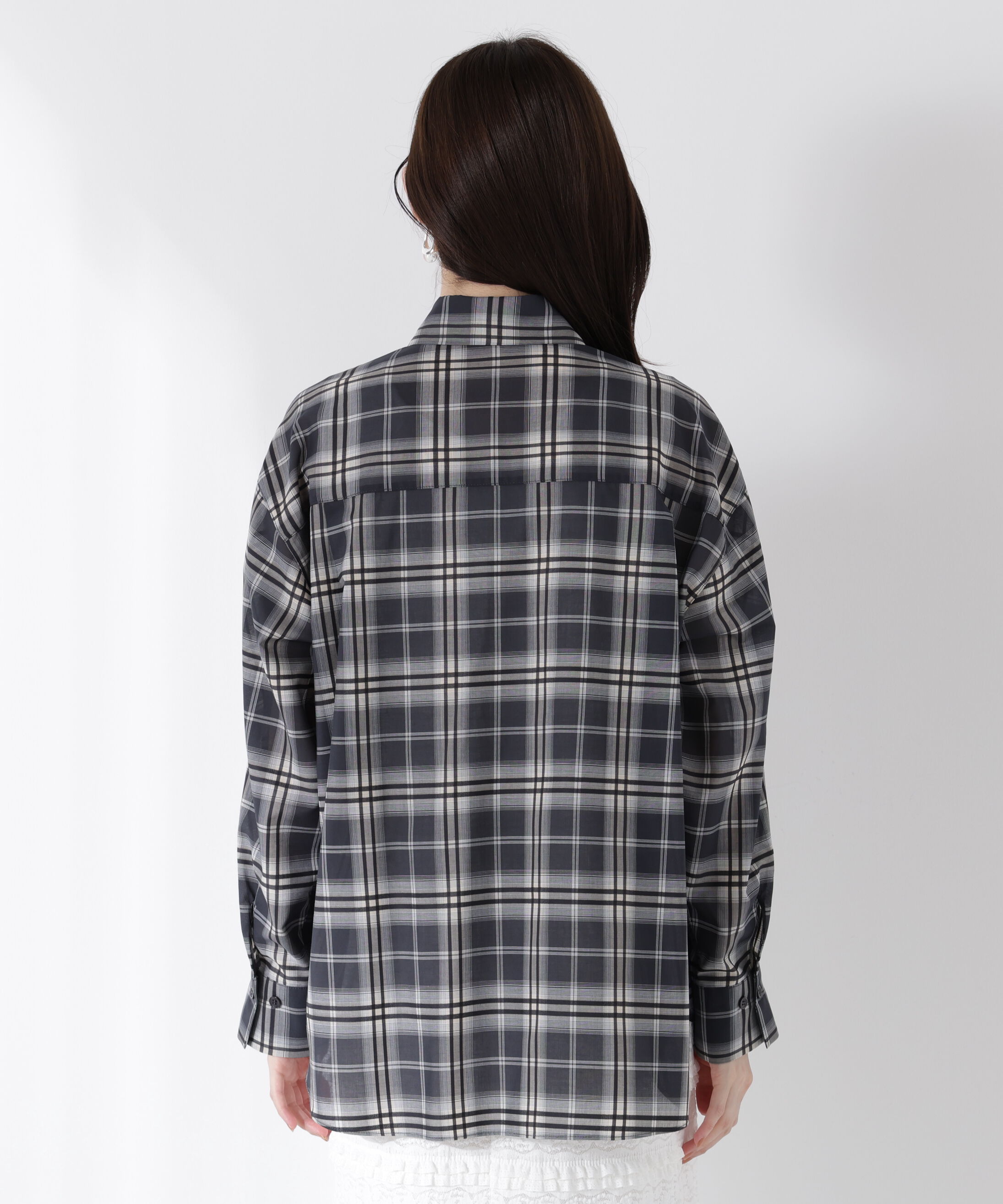 PROPORTION BODY DRESSING「シアーシャツ」|シャツ・ブラウス|