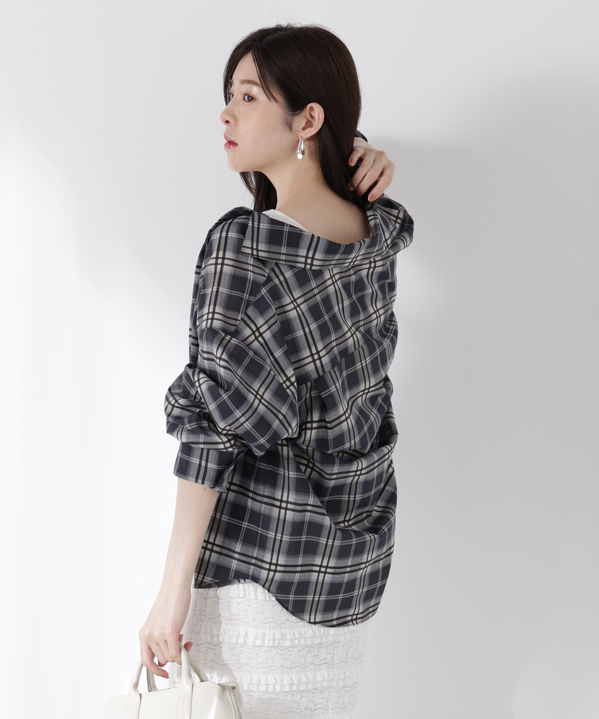 PROPORTION BODY DRESSING「シアーシャツ」|シャツ・ブラウス|