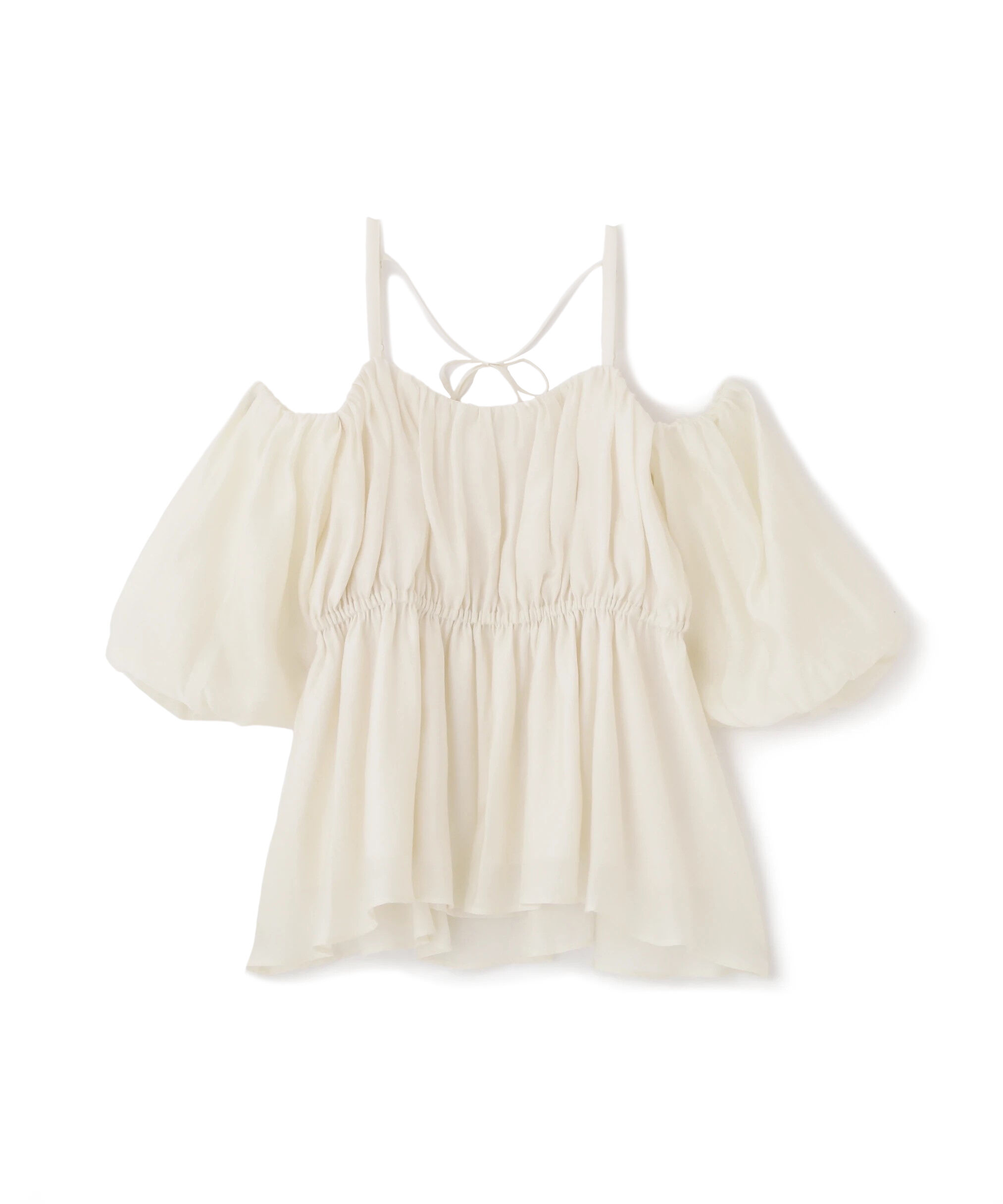 PROPORTION BODY DRESSING「シャーリングオフショルブラウス」|シャツ・ブラウス|