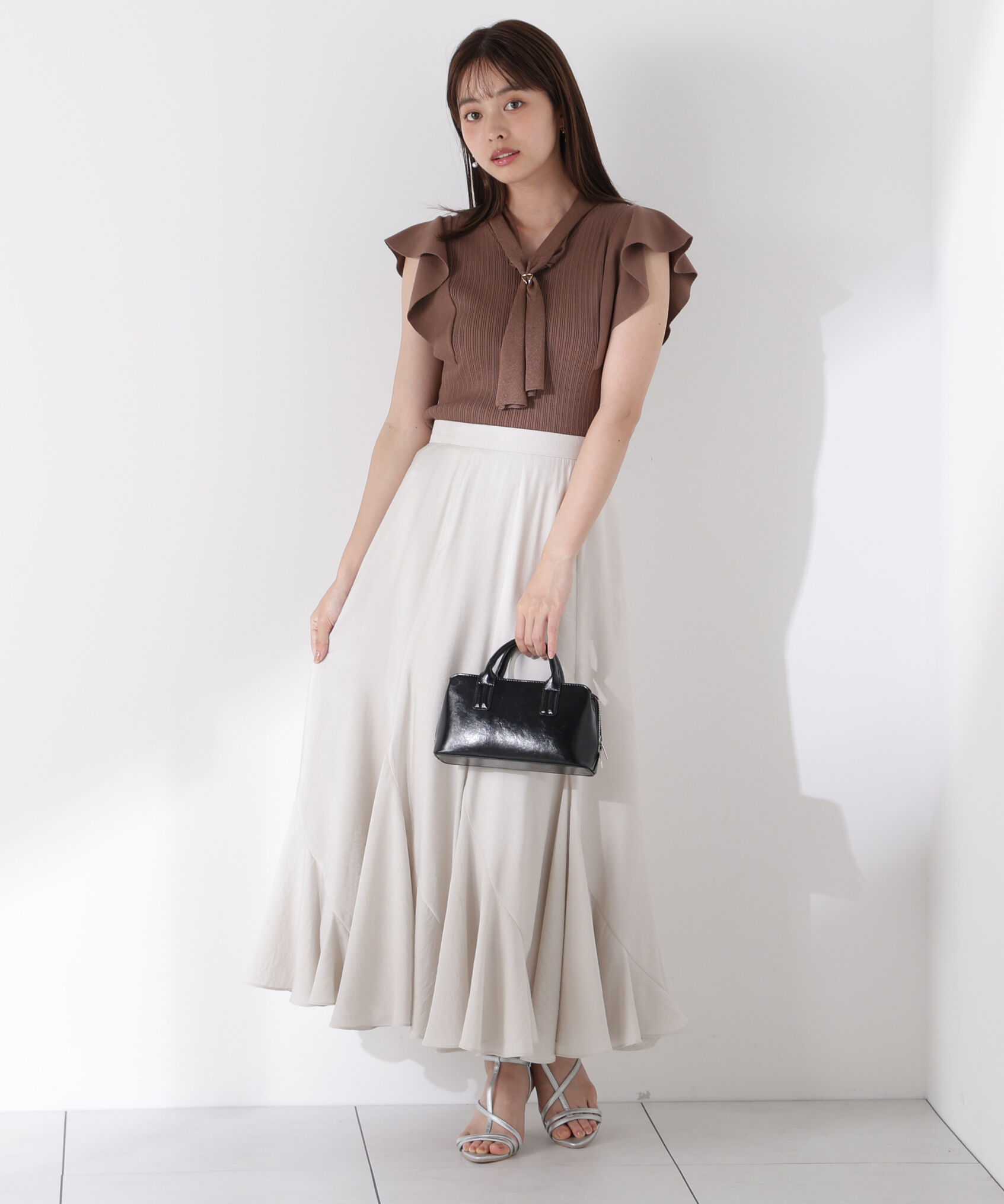 PROPORTION BODY DRESSING「エスカルゴマーメイドフレアスカート」|スカート|