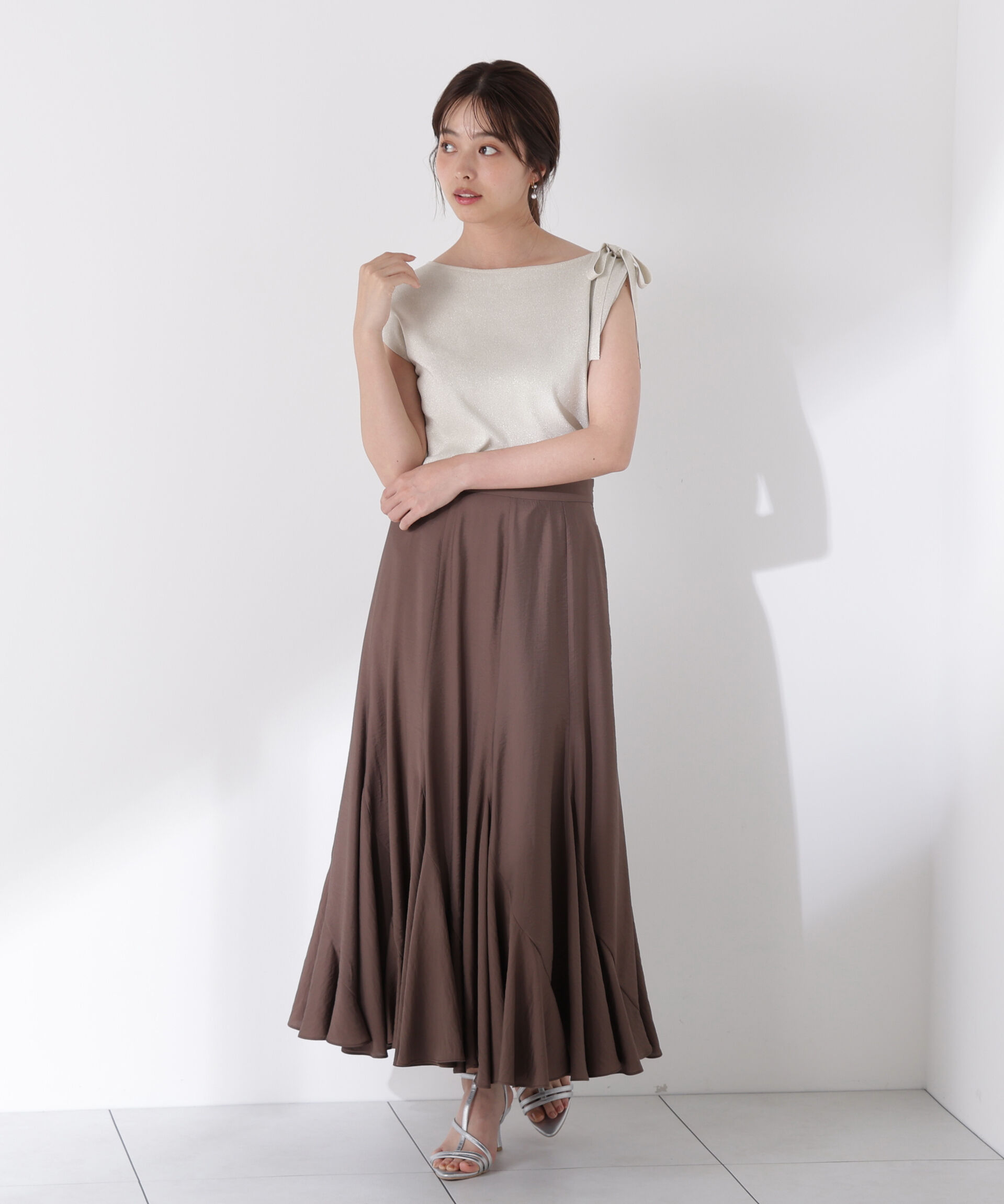 PROPORTION BODY DRESSING「エスカルゴマーメイドフレアスカート」|スカート|