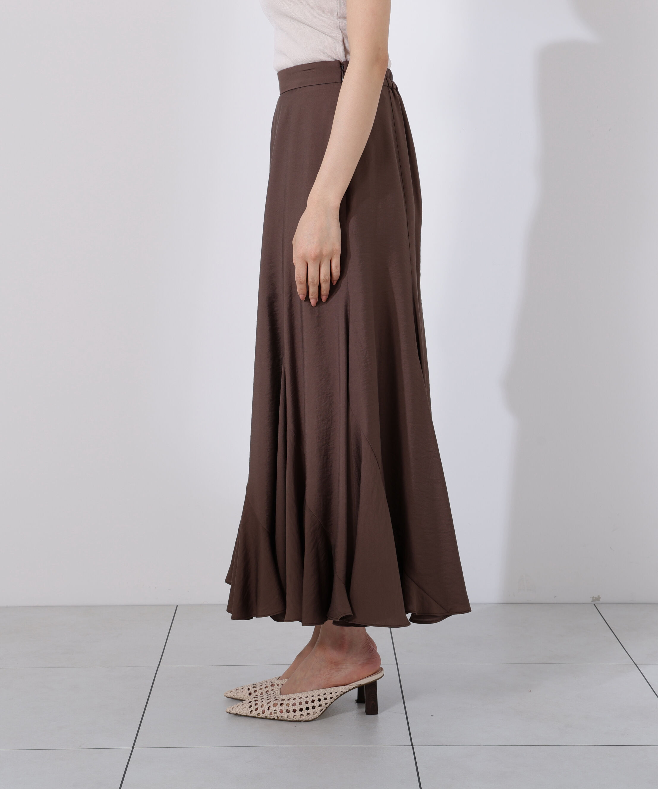 PROPORTION BODY DRESSING「エスカルゴマーメイドフレアスカート」|スカート|