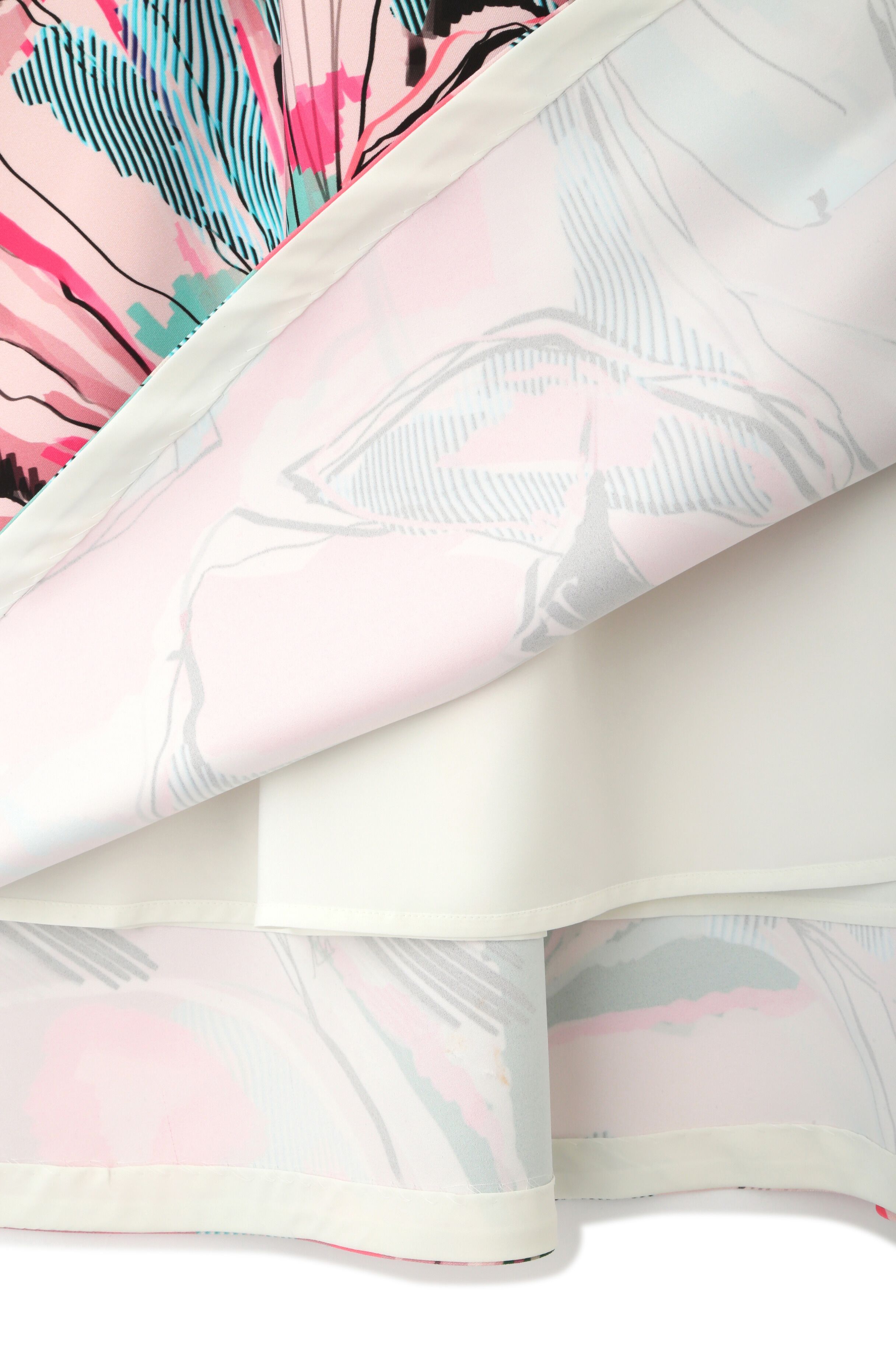  「◆アートフラワープリントスカート」|スカート|