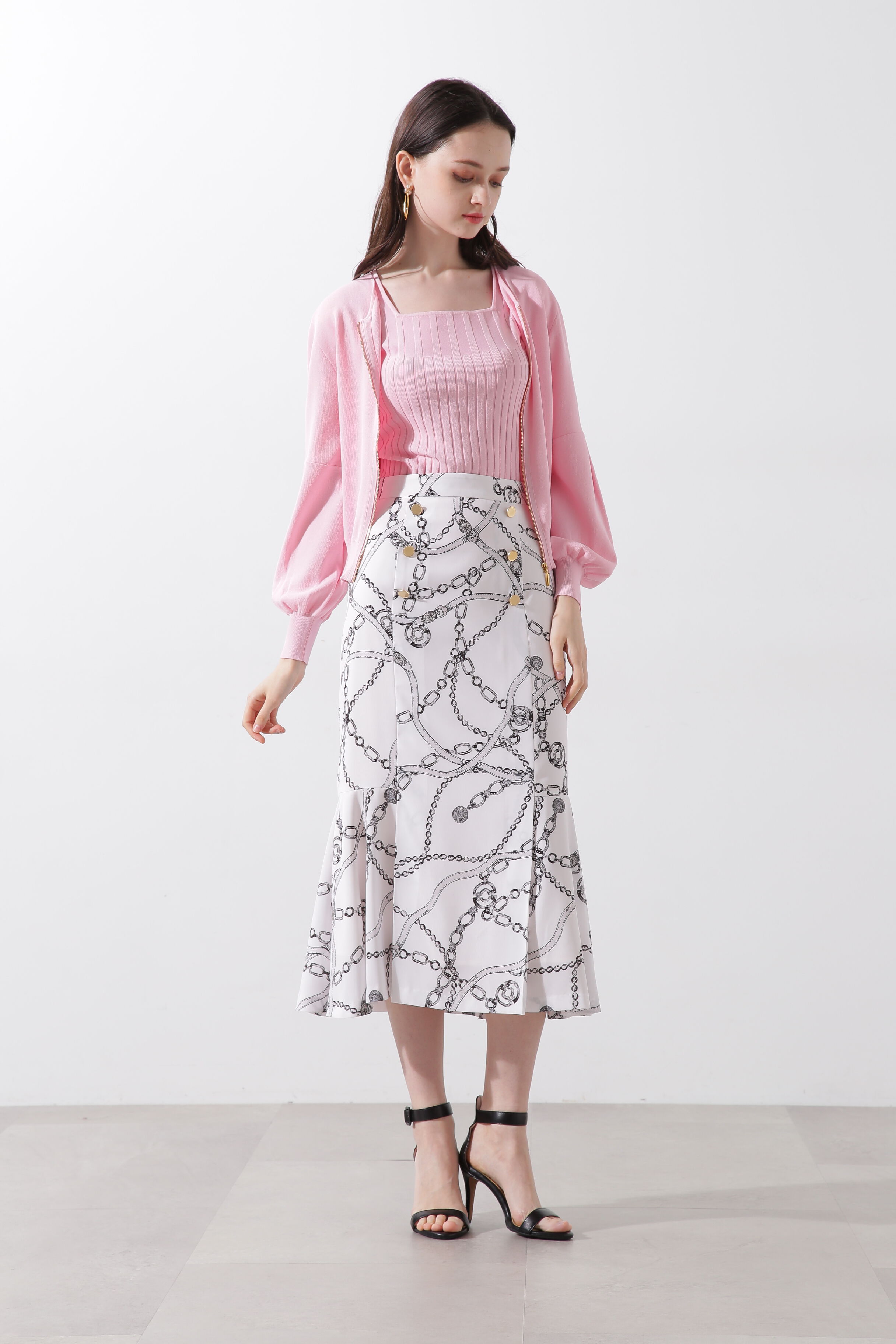  「ジップアップニットブルゾン」|その他|