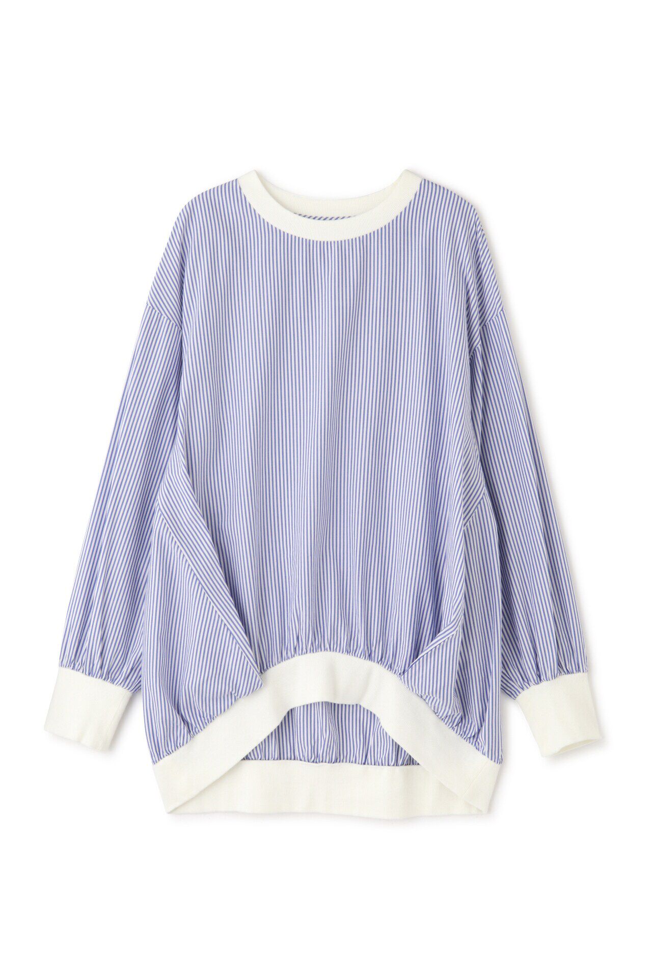  「◆コットンオックスストライプブラウス」|シャツ・ブラウス|