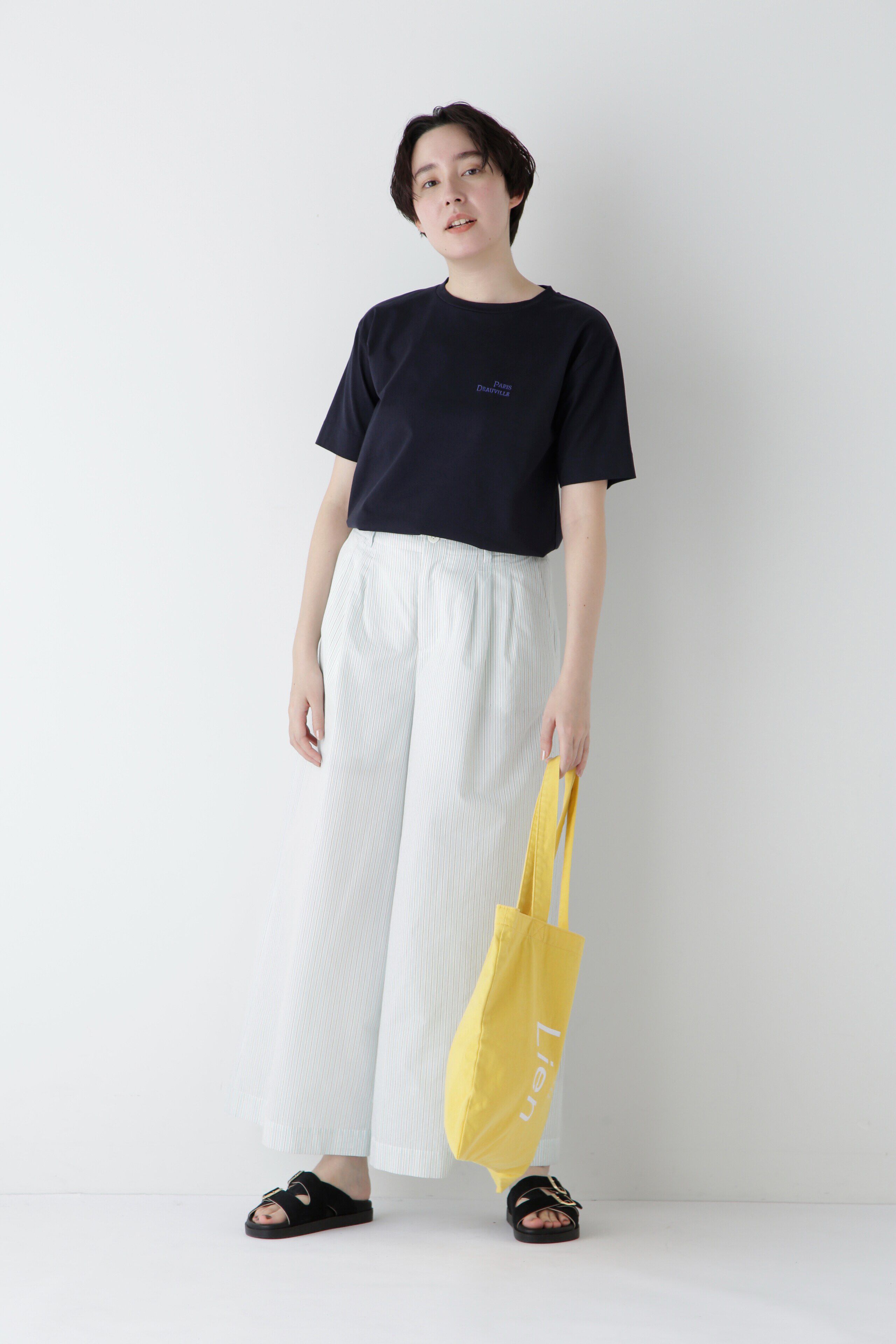  「◆エアリーコットンタックワイドパンツ」|その他|