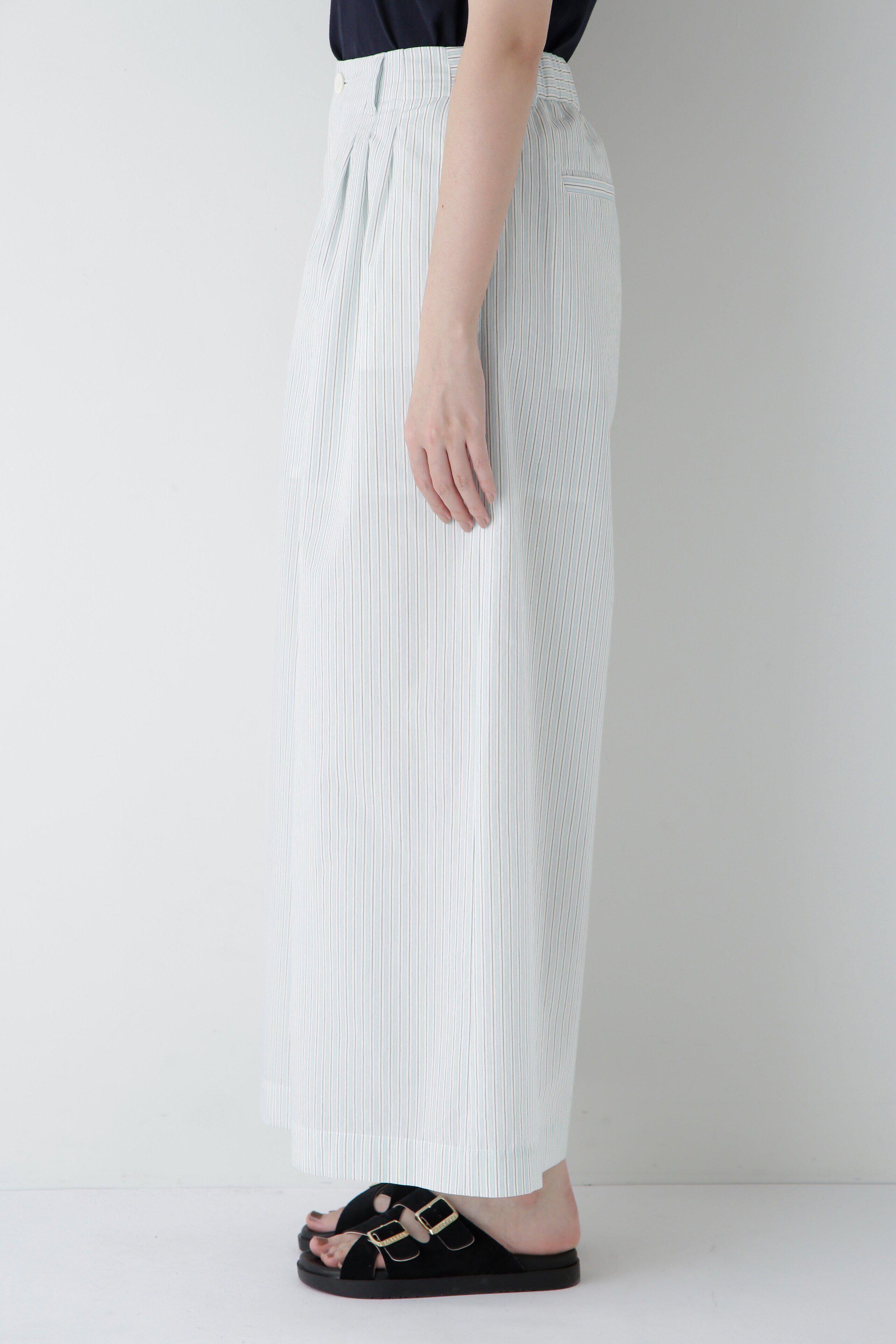  「◆エアリーコットンタックワイドパンツ」|その他|