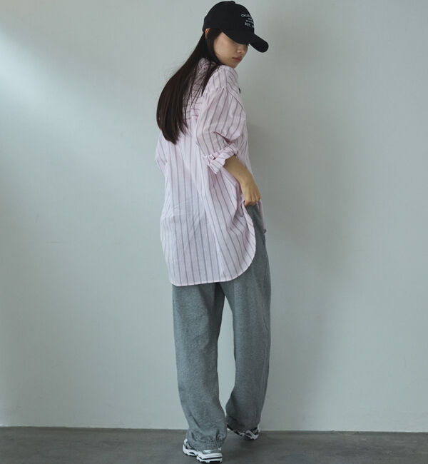 Doux archives「シアー２ＷＡＹシャツ（ストライプ／チェック）」|シャツ・ブラウス|