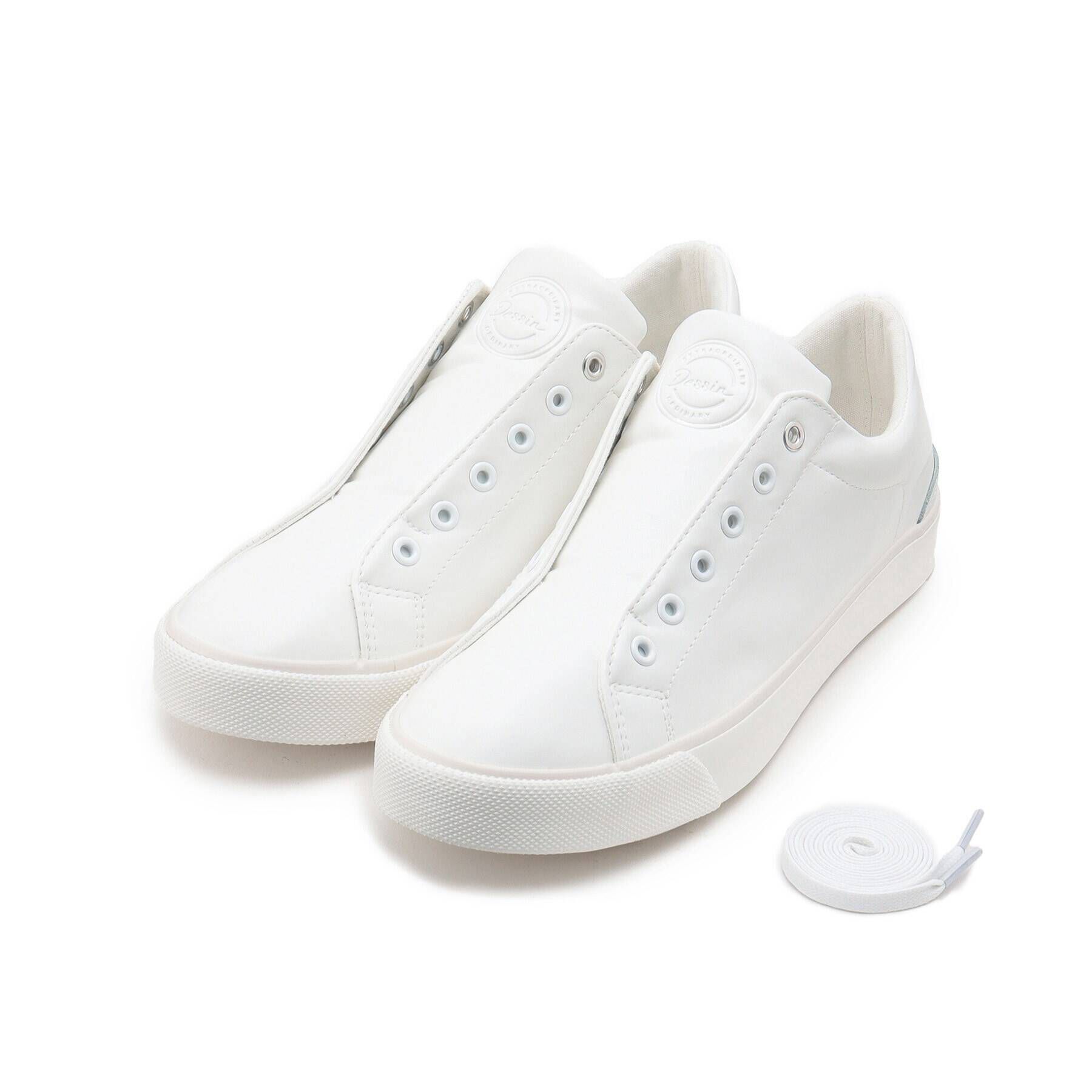 Dessin「2WAYスムース スニーカー」|スニーカー|ホワイト(002)