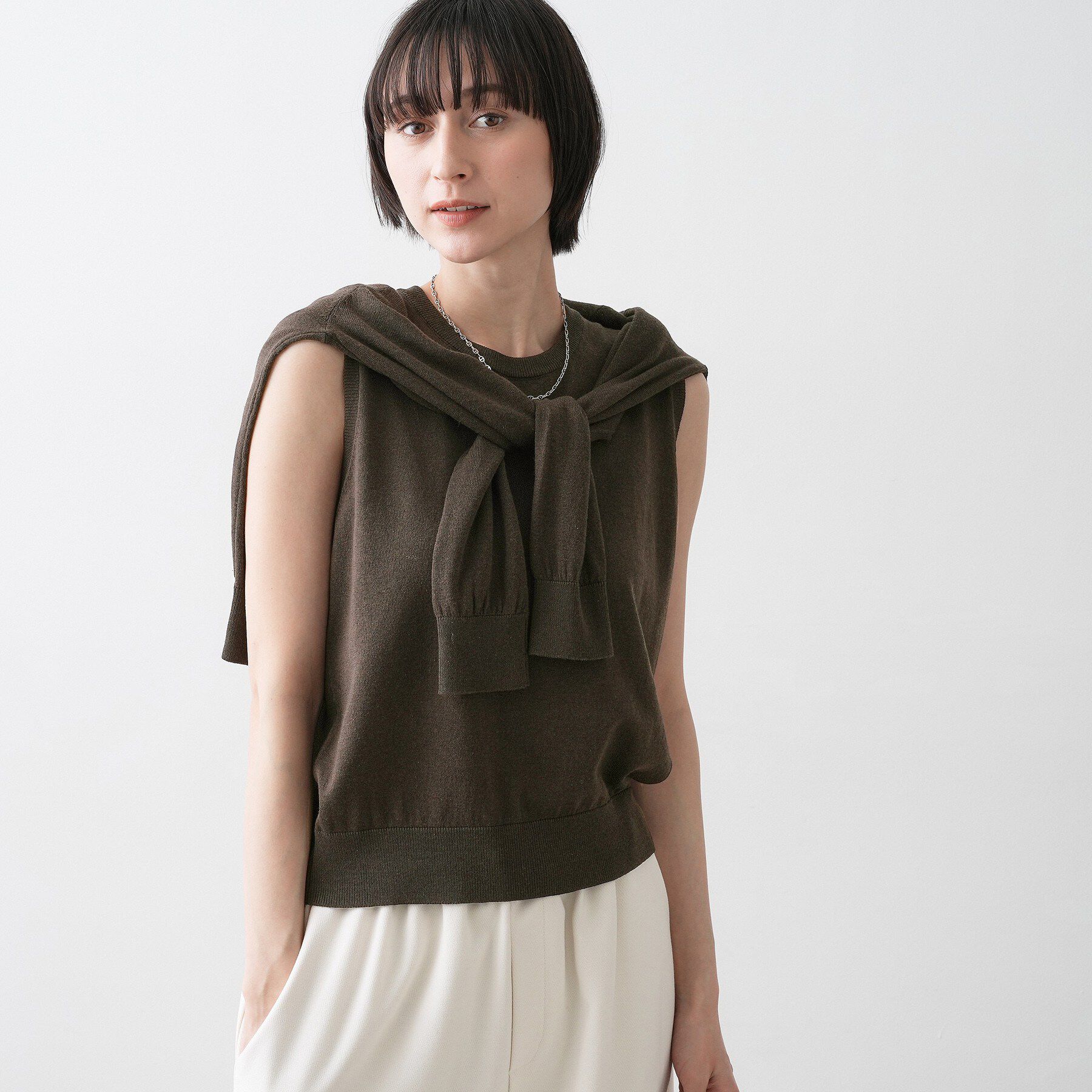 Dessin「【2点セット/洗える】アンサンブルニット」|ニット・セーター|