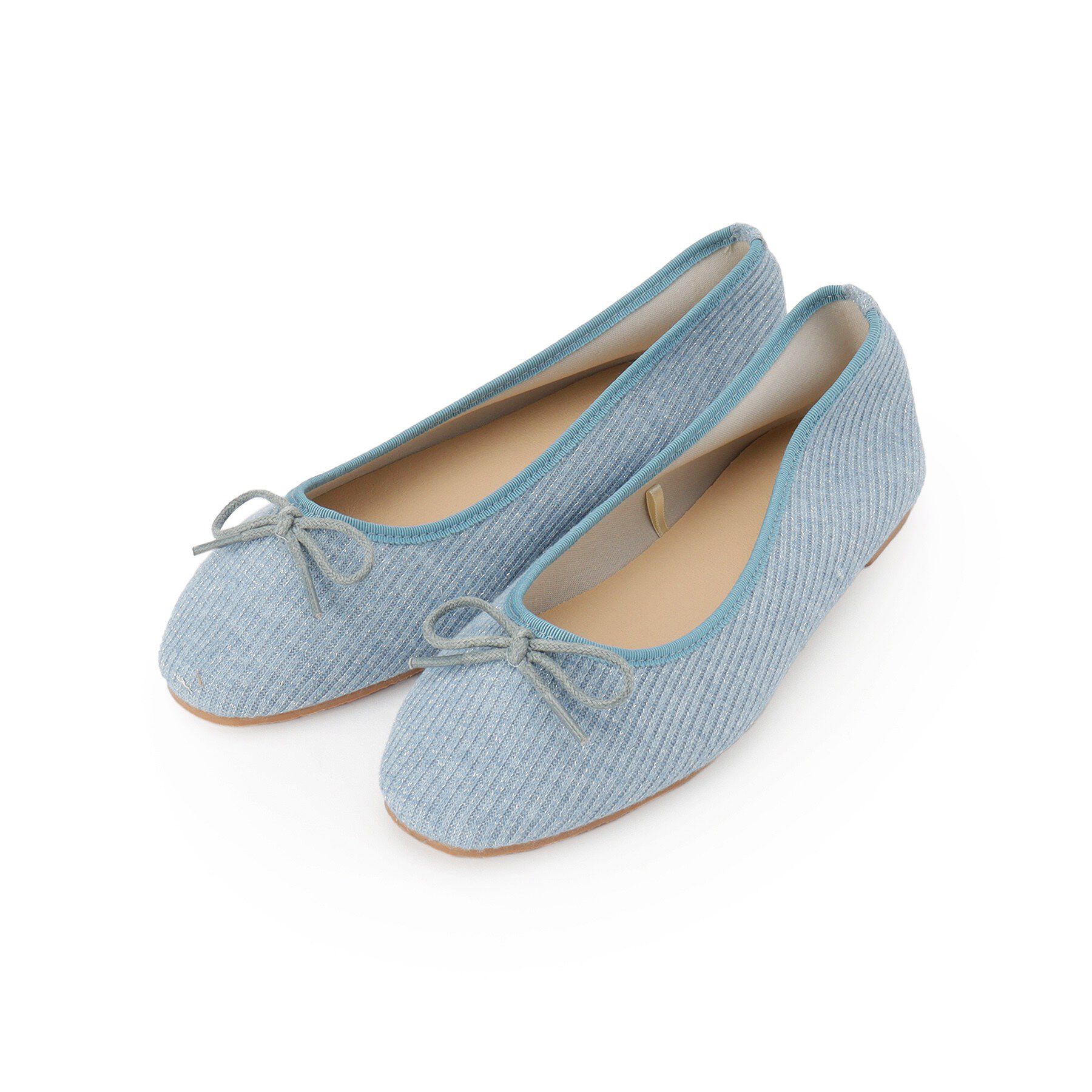 ITS&rsquo;DEMO「【全5色】ラウンドフラットシューズ」|その他|ブルー(092)