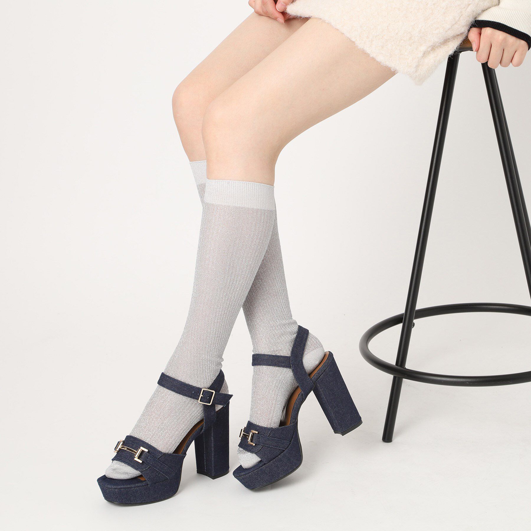 ESPERANZA「アッパービット厚底ヒールサンダル」|サンダル|