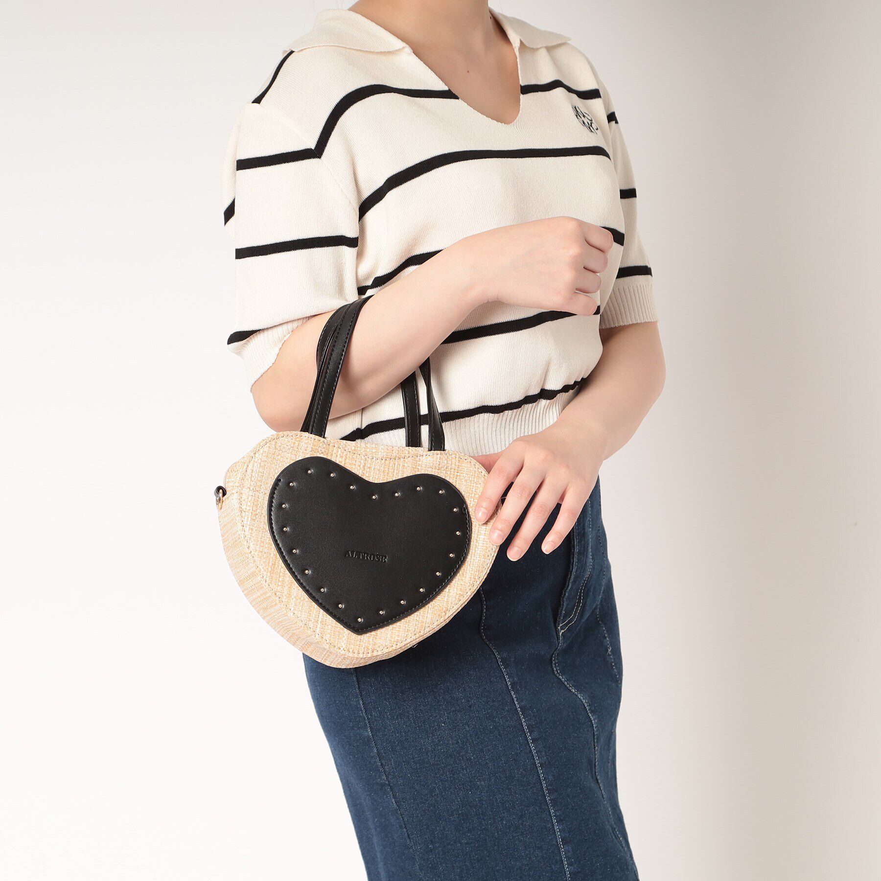 Ober Tashe「ハート型2WAYバッグ」|ショルダー・メッセンジャー|