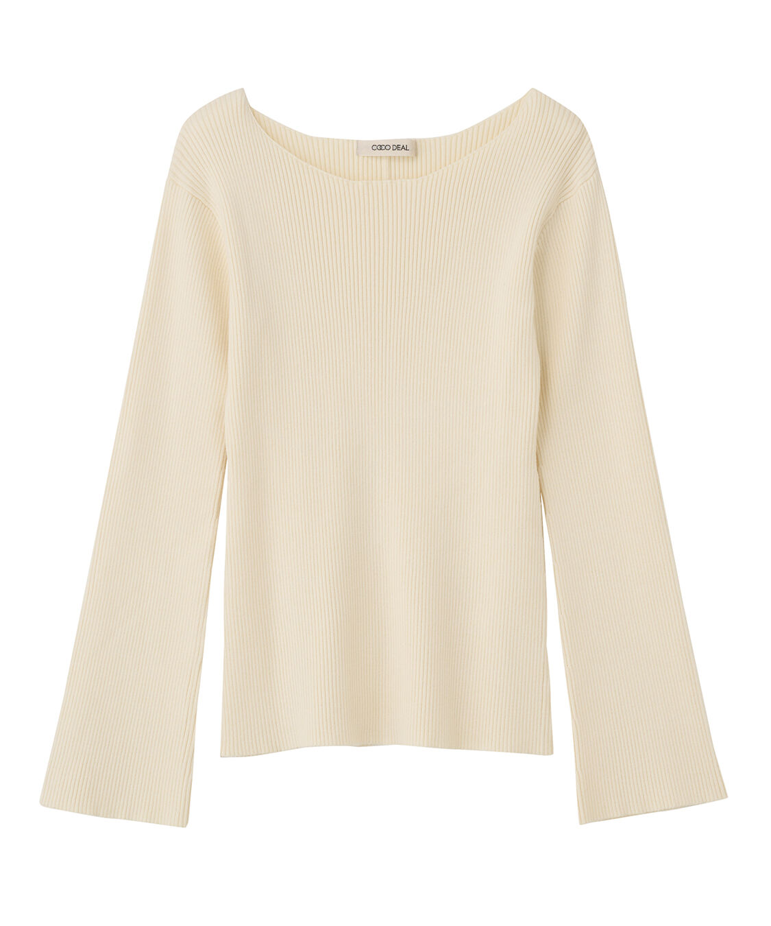 COCO DEAL「フリルビスチェレイヤードリブニット」|ニット・セーター|