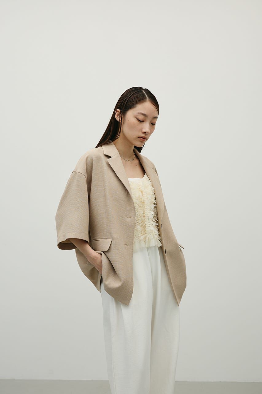 STYLEMIXER「リネンライクテーラージャケット」|その他|BEG