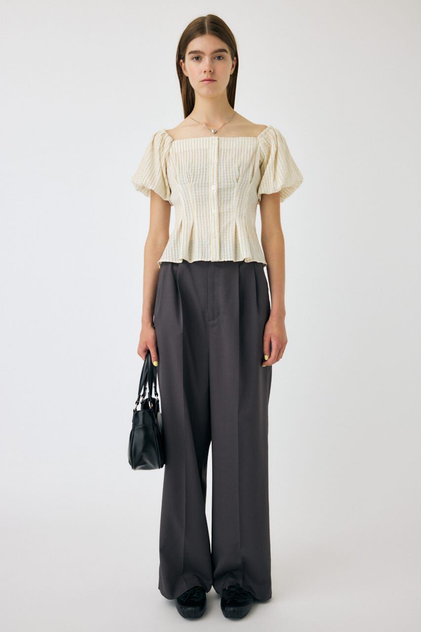 MOUSSY「BALLOON SLEEVE トップス」|シャツ・ブラウス|