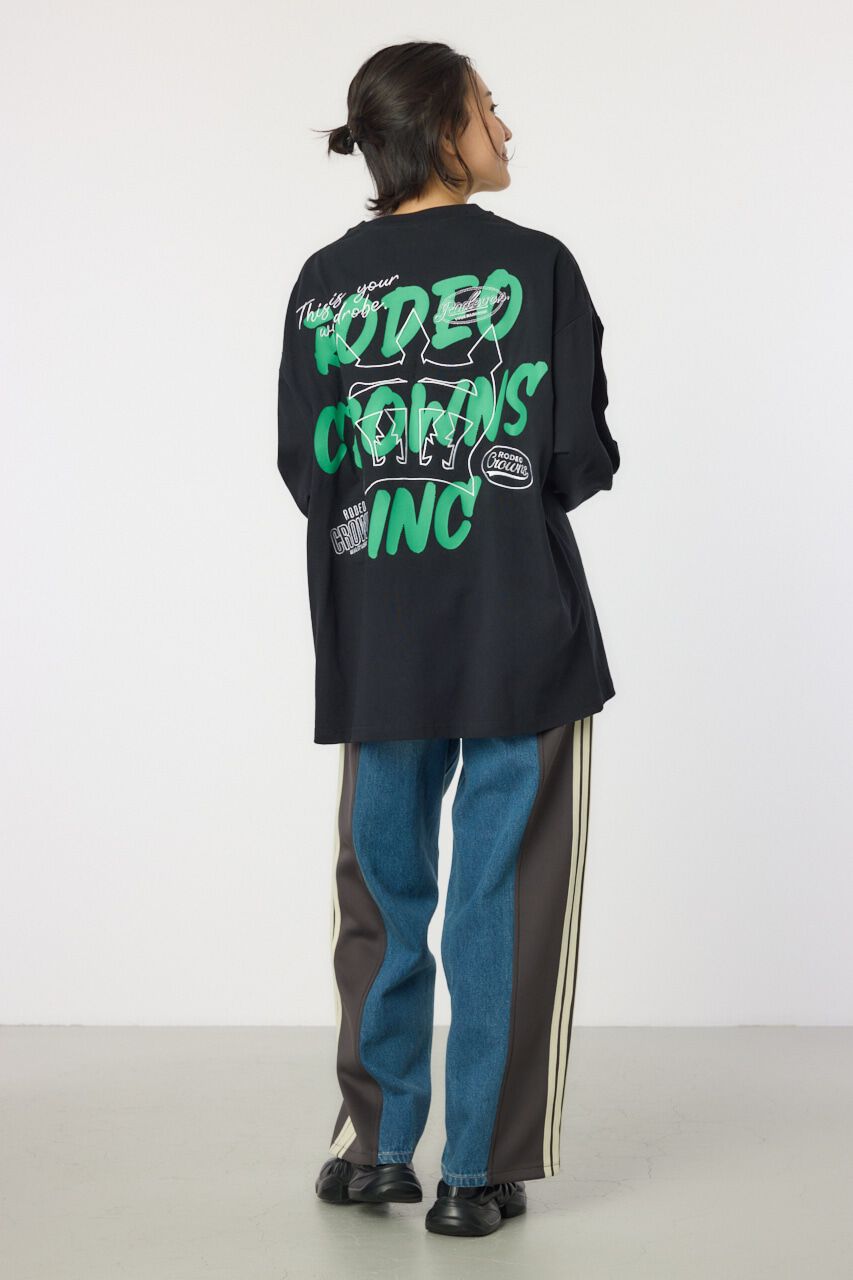 RODEO CROWNS「BACK SKETCH LOGO ロングTシャツ」|Tシャツ・カットソー|