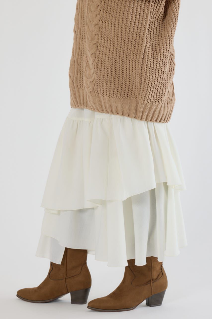 RODEO CROWNS「ランダムティアードスカート」|スカート|