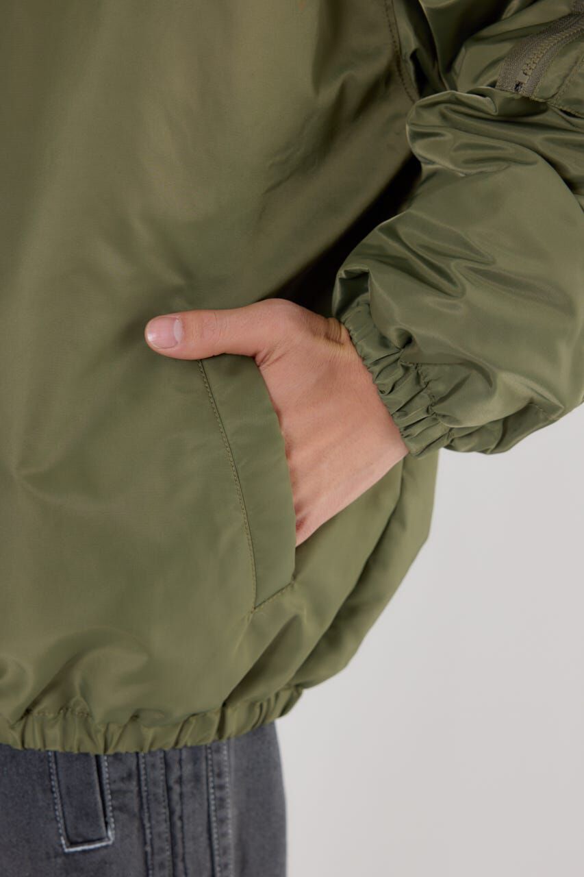 RODEO CROWNS「バイカラーフーデッドブルゾン」|ブルゾン・スタジャン|