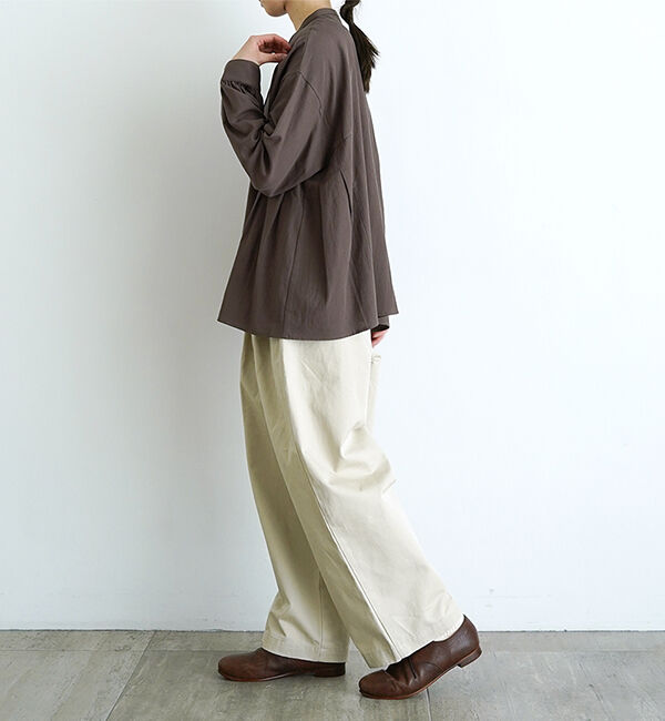 オオカミとフクロウ「オオカミと真夜中のティータイム」|シャツ・ブラウス|