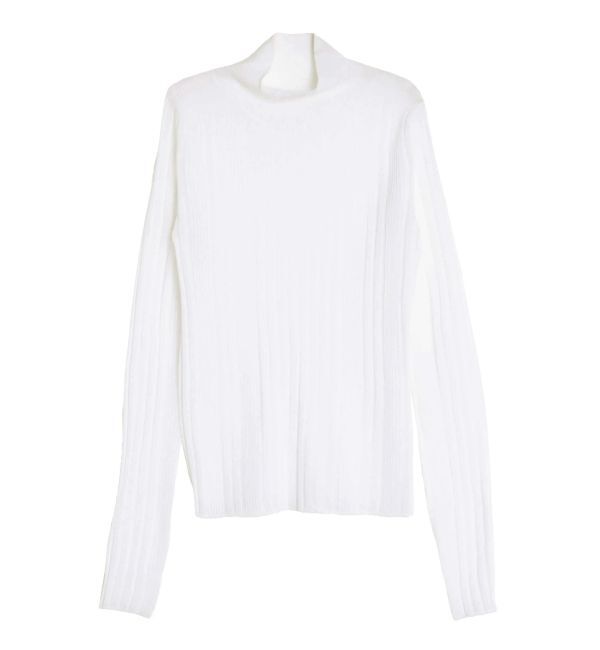 ELENDEEK「HIGH NECK SHEER RIB KT」|ニット・セーター|