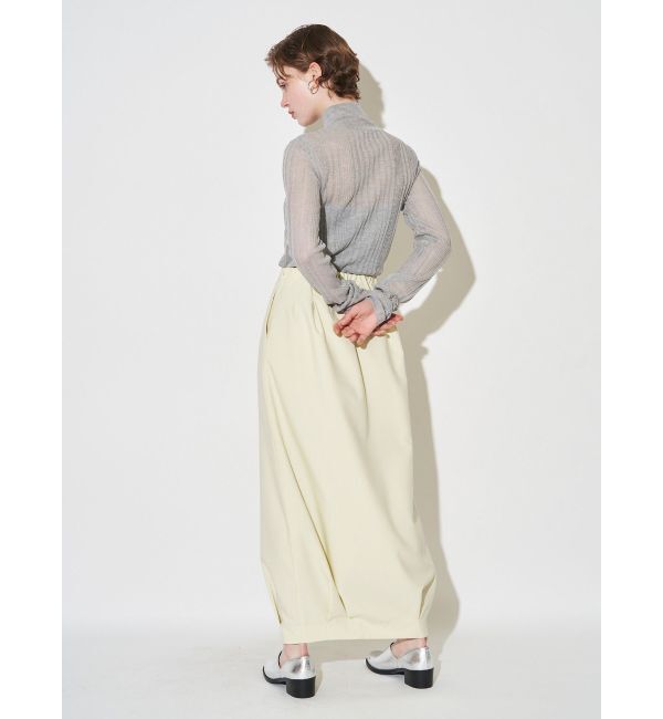 ELENDEEK「HIGH NECK SHEER RIB KT」|ニット・セーター|