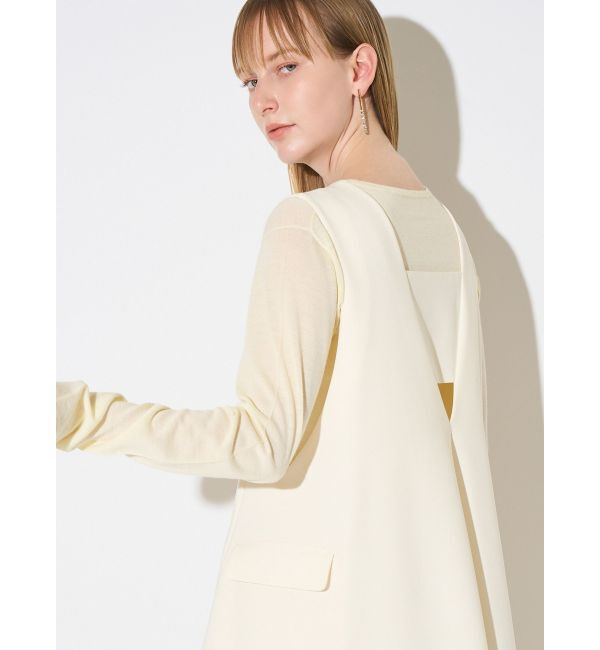 ELENDEEK「BACK BELT A-LINE OP」|ワンピース|