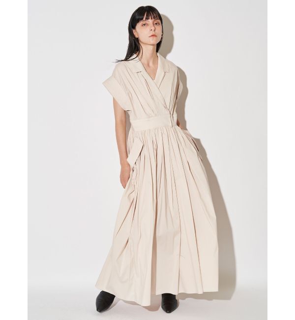 ELENDEEK「W COLLAR SHIRT OP」|ワンピース|