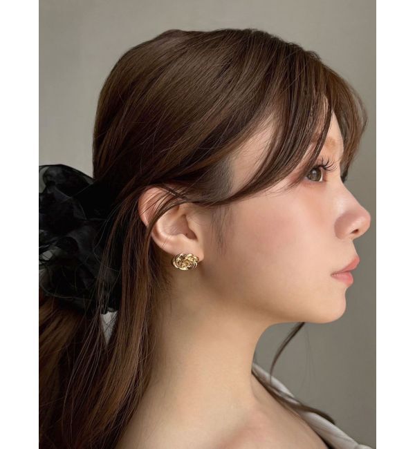 RESEXXY「メタルローズピアス」|ピアス|