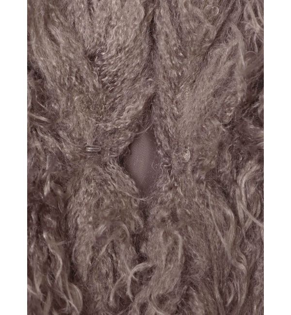 RESEXXY「フラッフィーボリュームショートベスト」|その他|