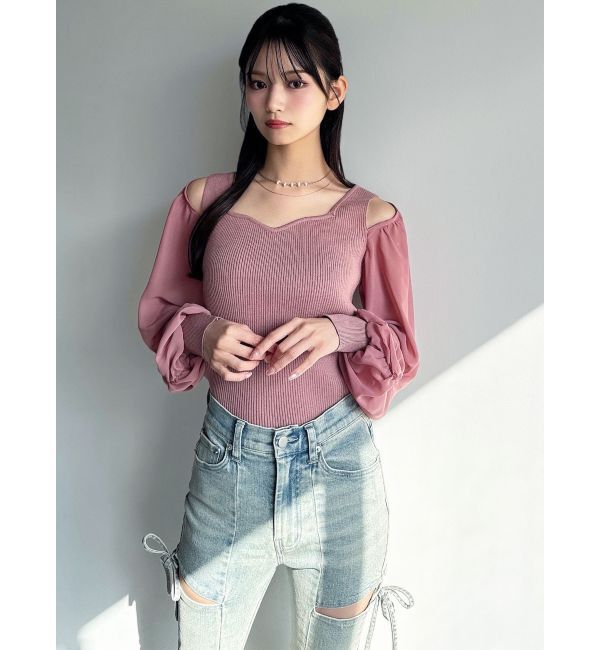 RESEXXY「バロックパールチェーンネックレス」|ネックレス|